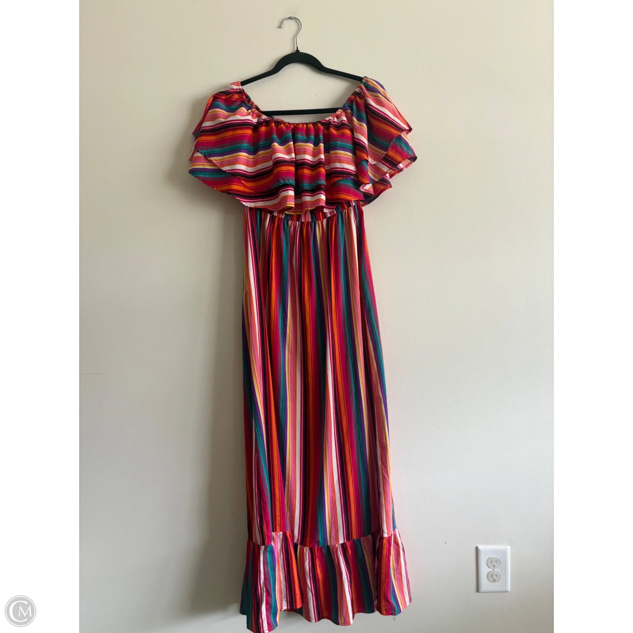 Dress Casual Maxi By Primark In Striped Pattern, Size: 6 - Image 1