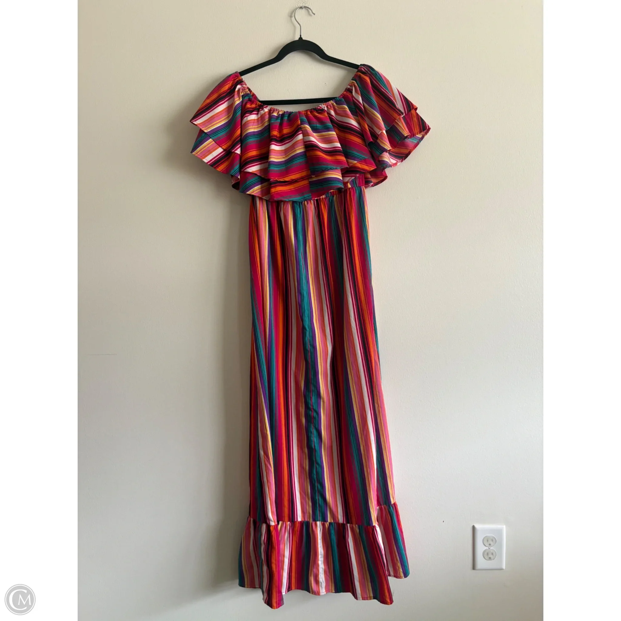 Dress Casual Maxi By Primark In Striped Pattern, Size: 6 - Image 2