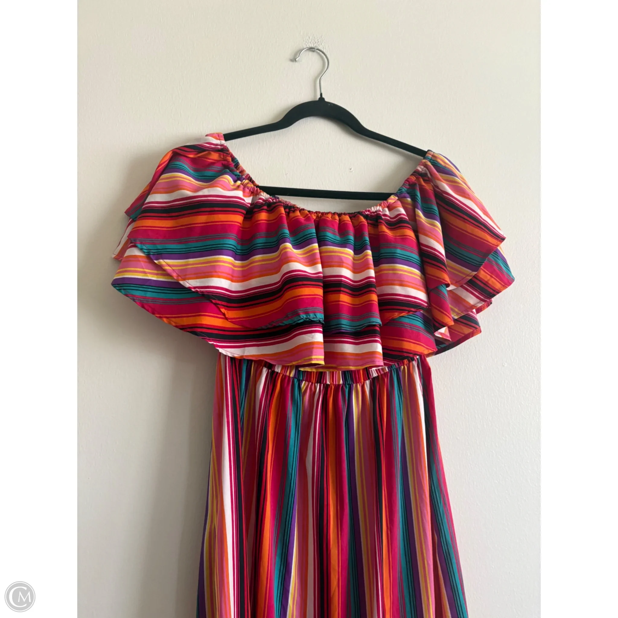 Dress Casual Maxi By Primark In Striped Pattern, Size: 6 - Image 3