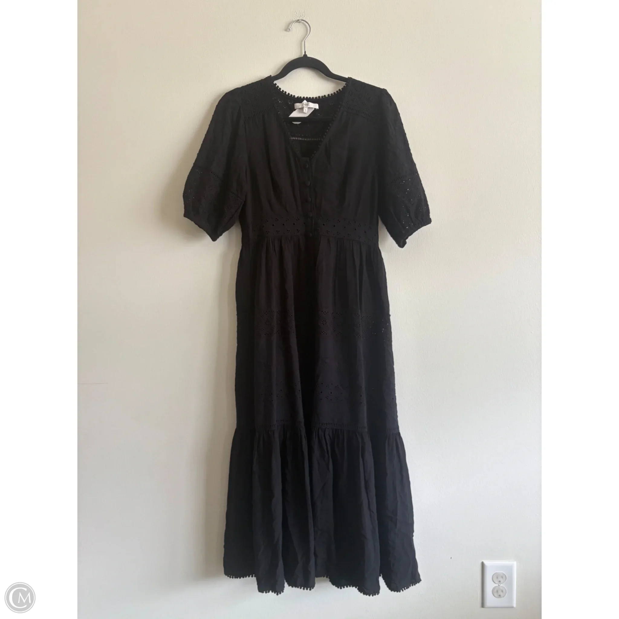 Dress Casual Maxi By Next In Black, Size: 12 - Image 1