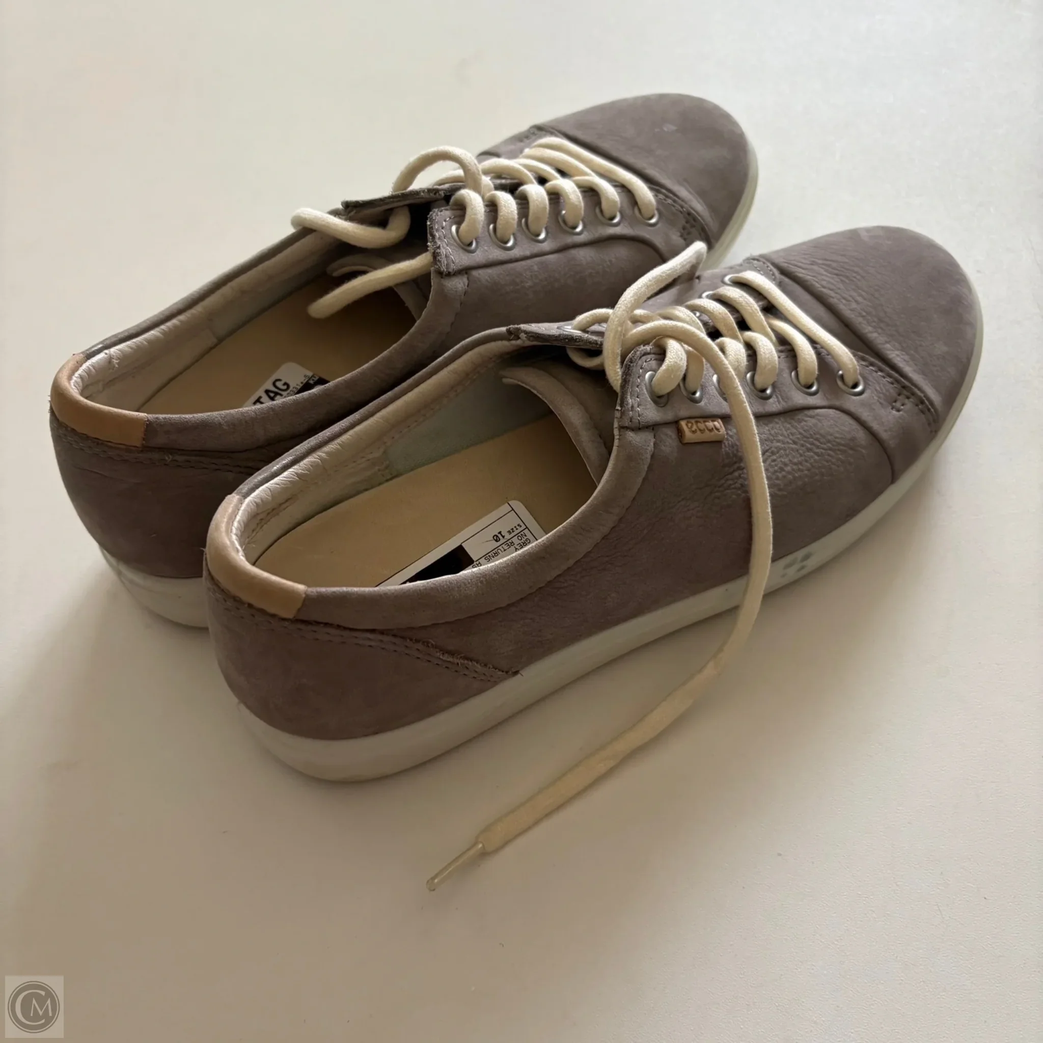 Shoes Flats By Ecco In Grey, Size: 10 - Image 2
