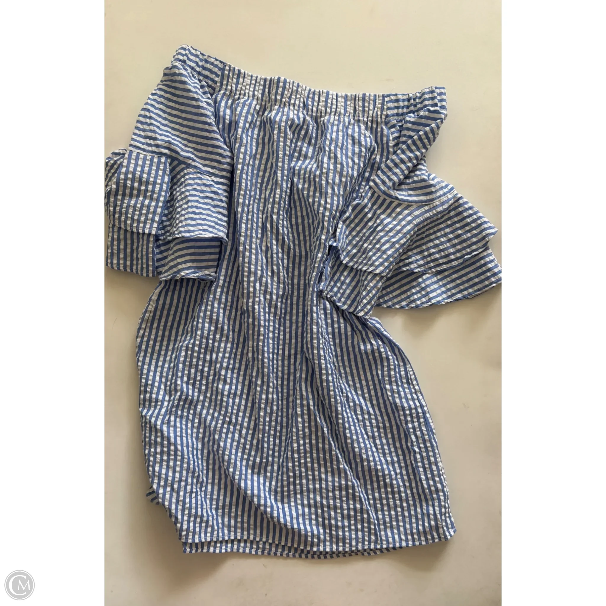Dress Casual Short By Story In Striped Pattern, Size: M - Image 2