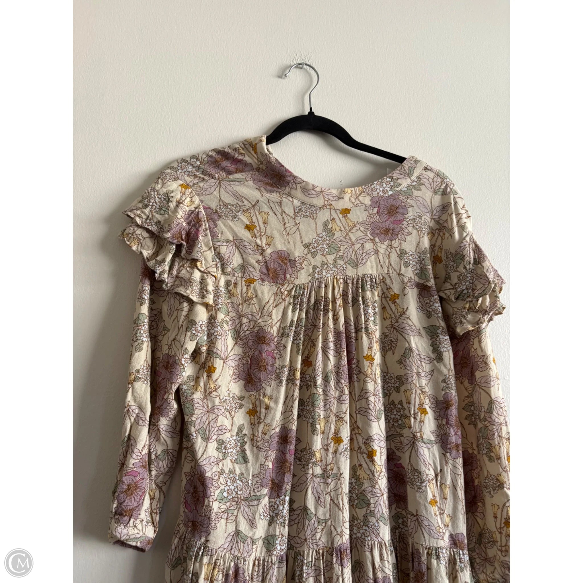 Dress Casual Midi By Ana In Floral Print, Size: M - Image 3