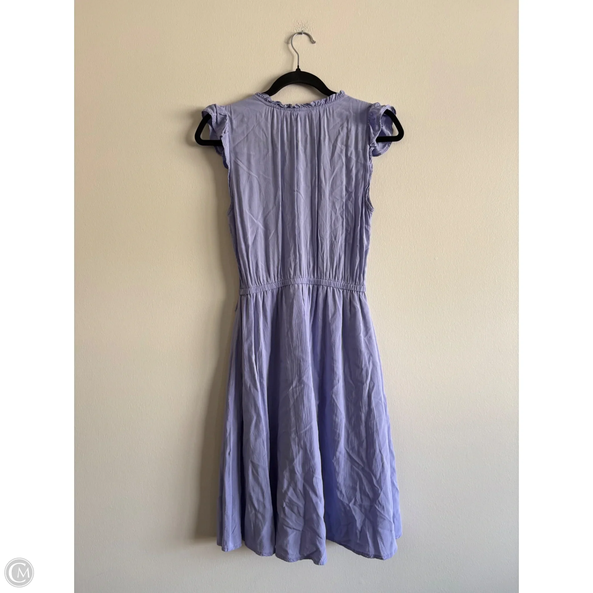 Dress Casual Midi By Old Navy In Purple, Size: Xs - Image 2