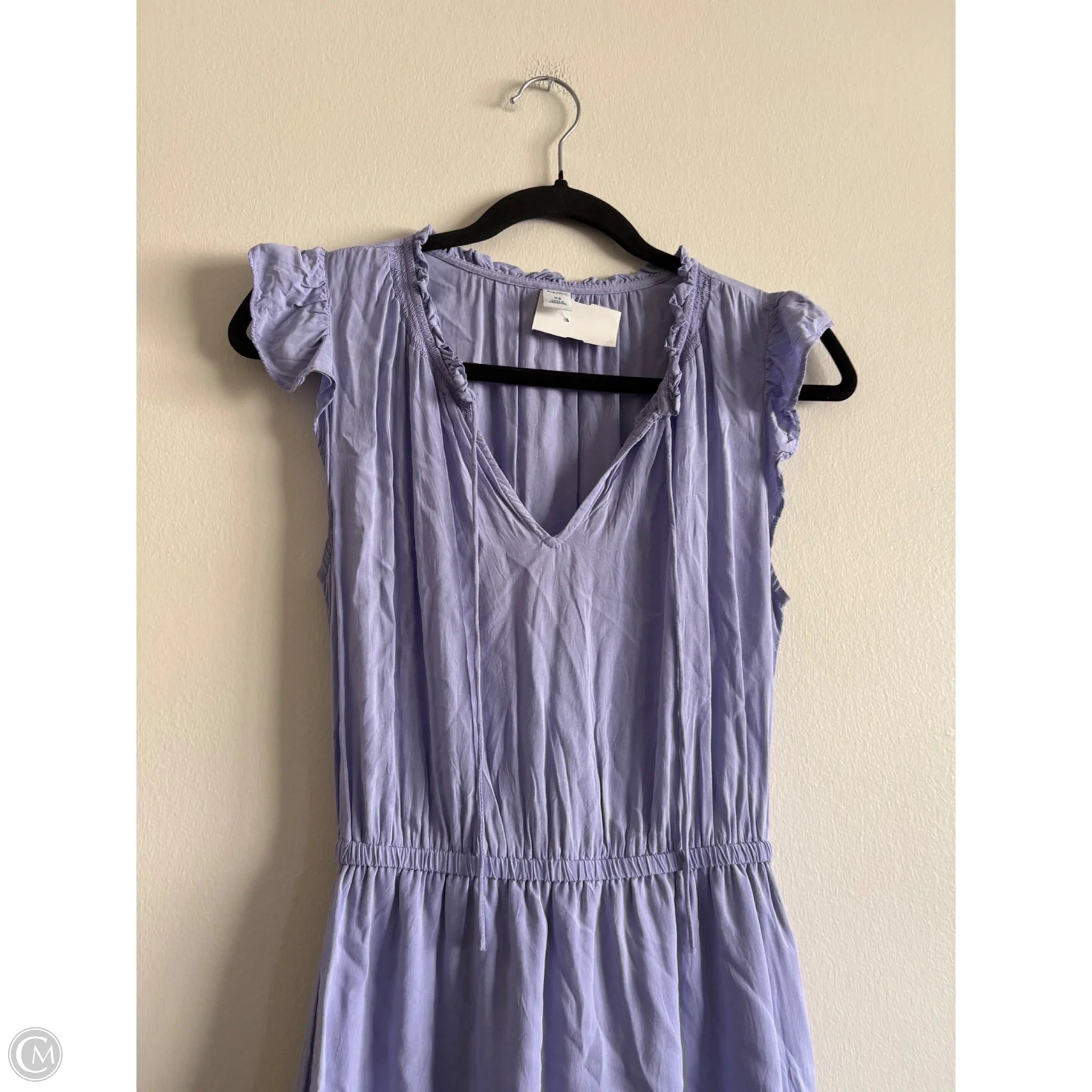Dress Casual Midi By Old Navy In Purple, Size: Xs - Image 3