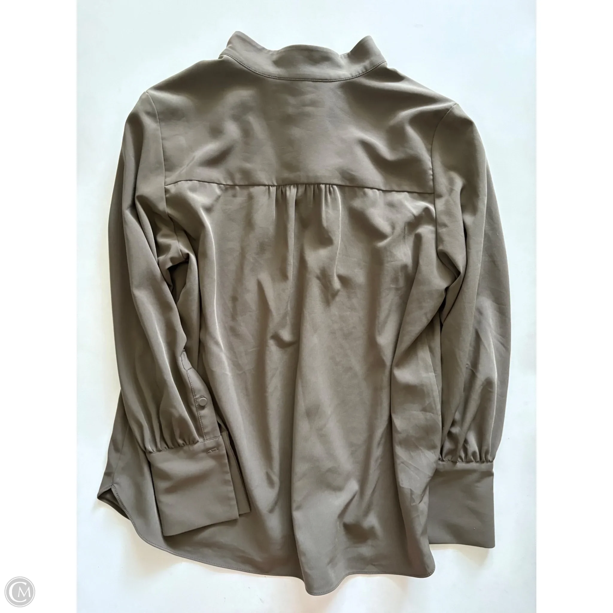 Top Long Sleeve By H&m In Green, Size: S - Image 2