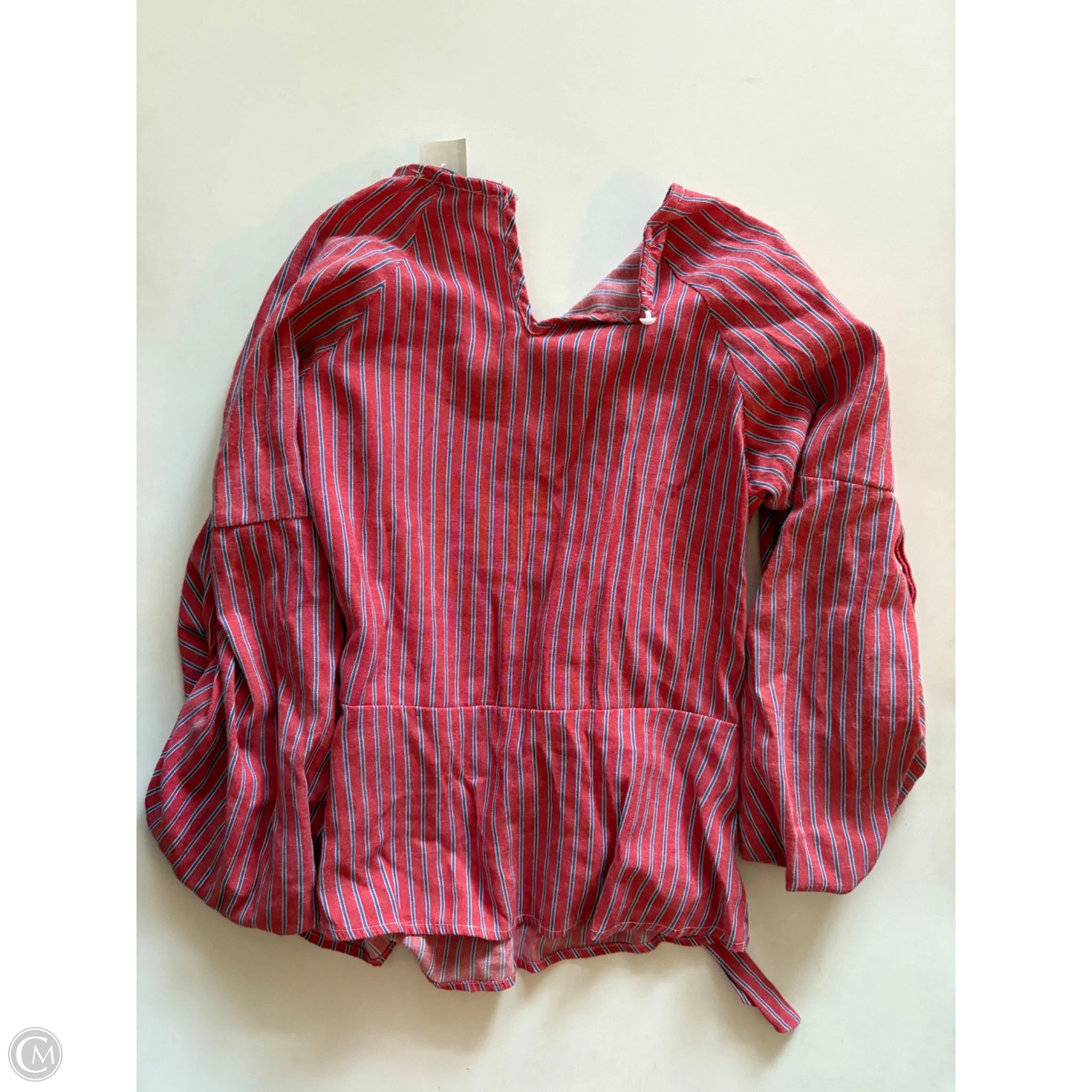 Top Long Sleeve By Kontrol In Striped Pattern, Size: M - Image 2