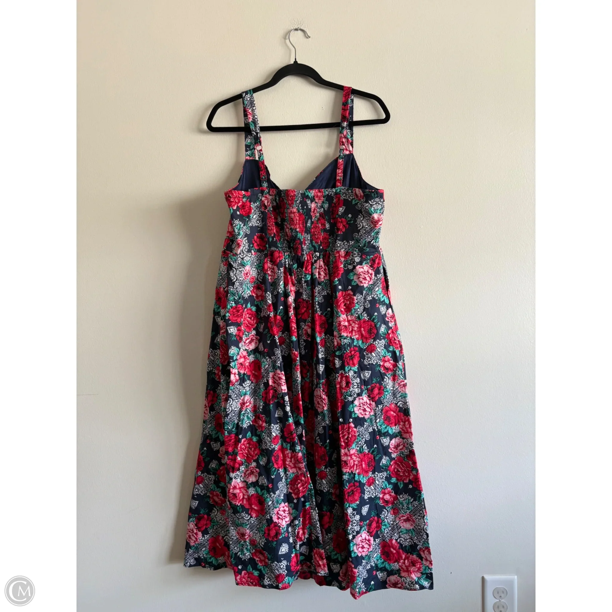 Dress Party Long By Torrid In Floral Print, Size: 2x - Image 2