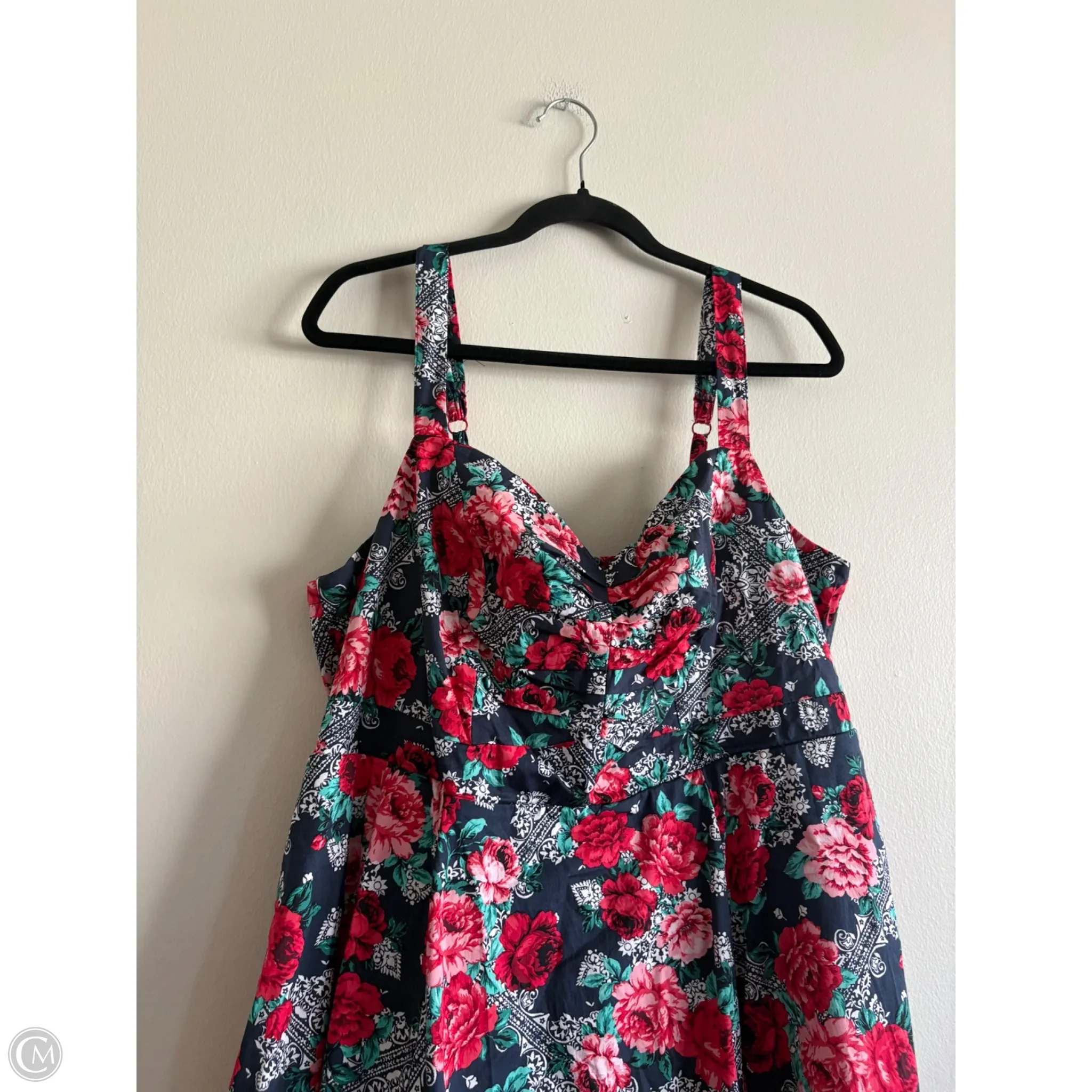 Dress Party Long By Torrid In Floral Print, Size: 2x - Image 3