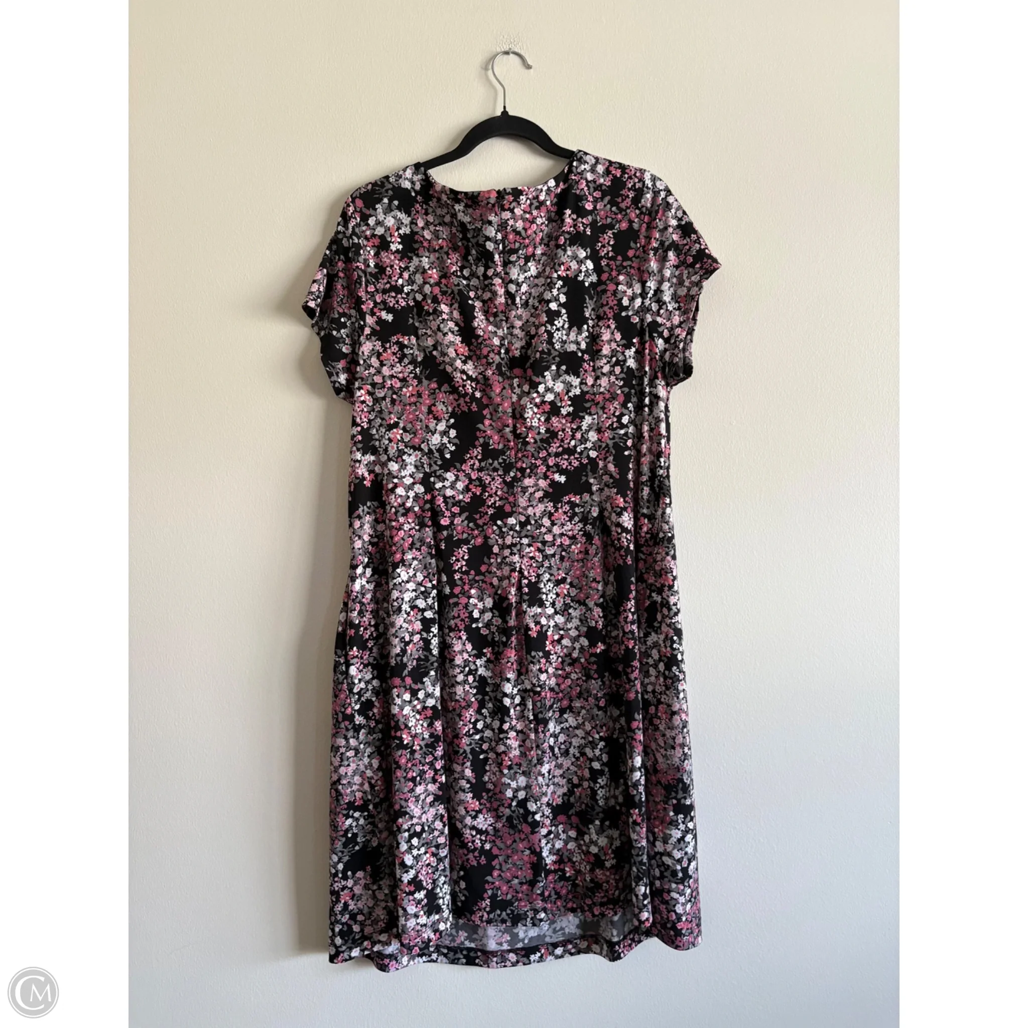 Dress Casual Midi By Roz And Ali In Black, Size: 16 - Image 2