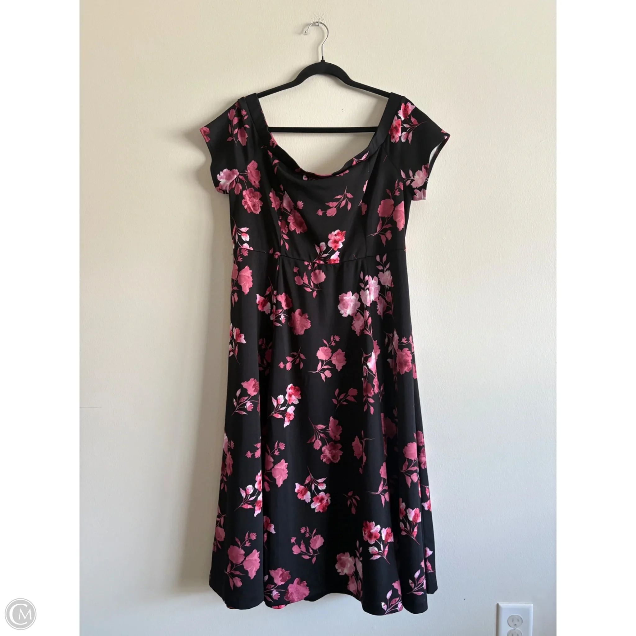 Dress Casual Maxi By Torrid In Black, Size: 18 - Image 1