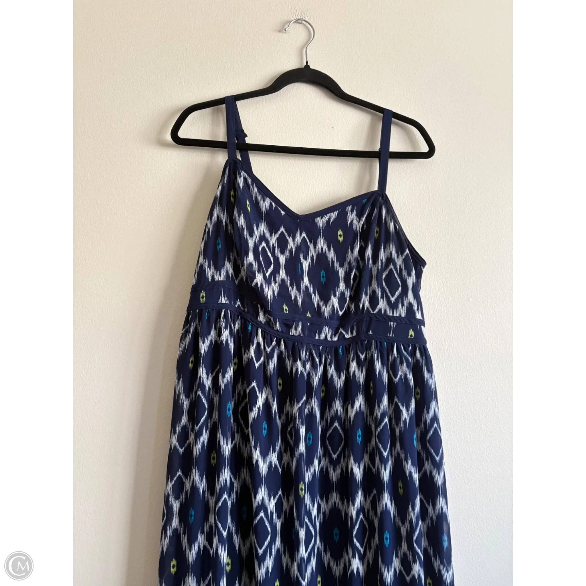 Dress Casual Maxi By Torrid In Navy, Size: 1x - Image 3