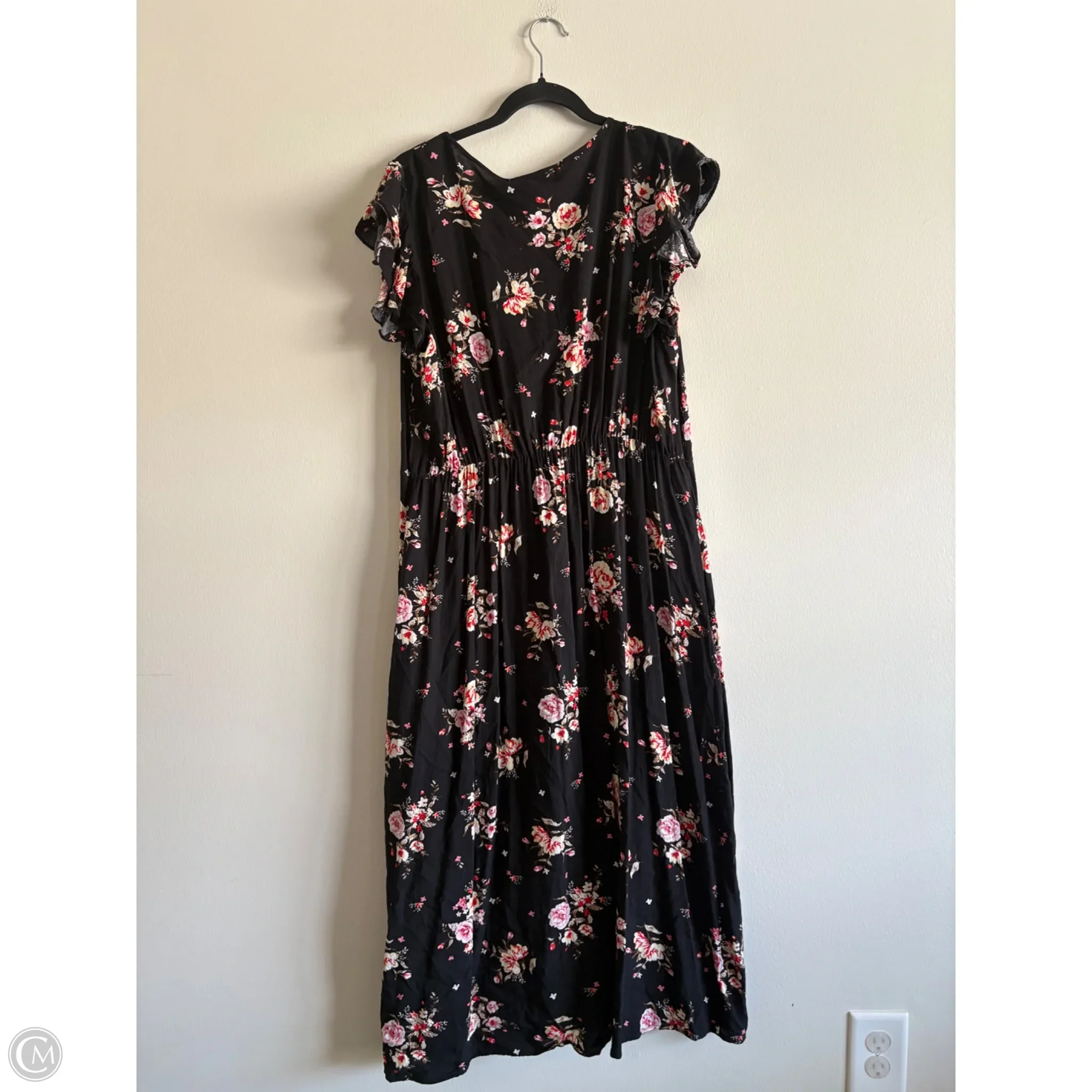 Dress Casual Midi By Indigo Rose In Black, Size: 2x - Image 2
