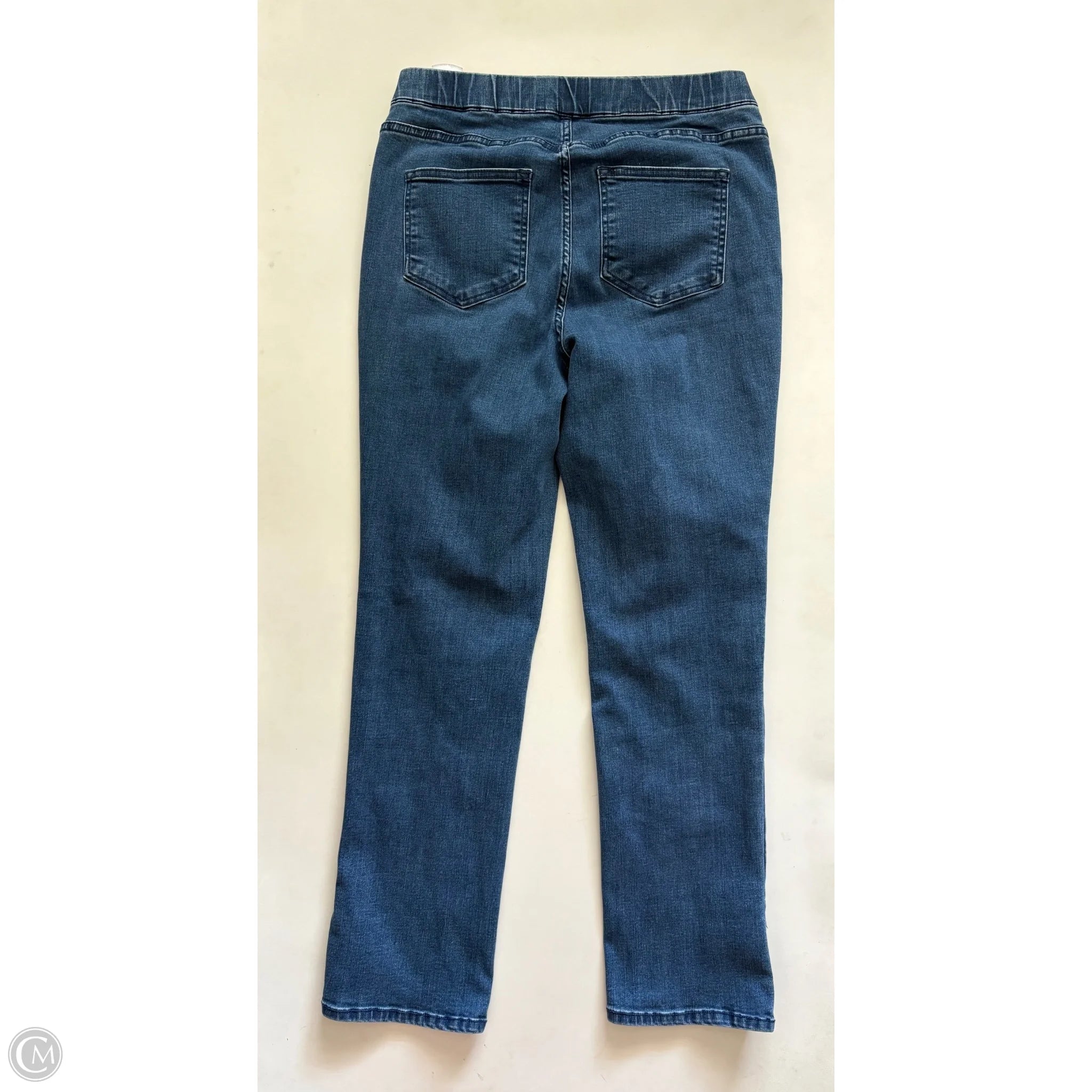 Jeans Straight By Isaac Mizrahi Live Qvc In Blue, Size: 6 - Image 2