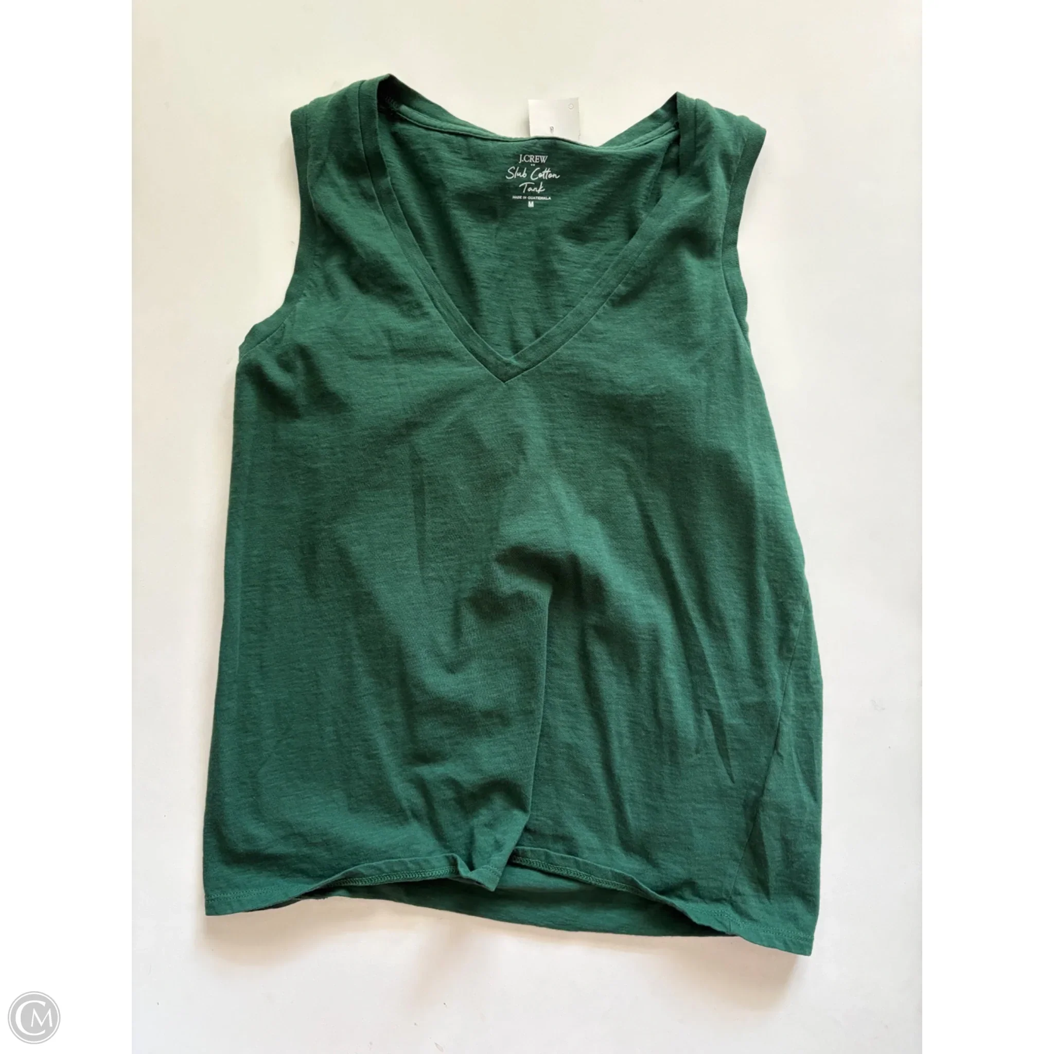 Tank Top By J. Crew In Green, Size: M - Image 1