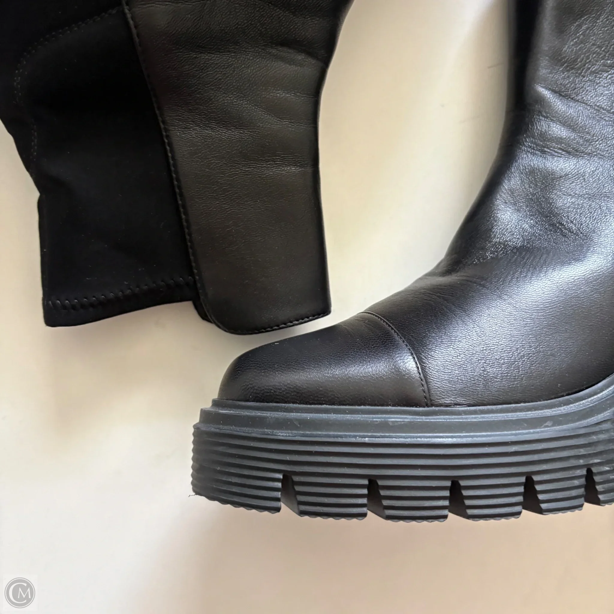 Boots Designer By Stuart Weitzman In Black, Size: 8 - Image 3