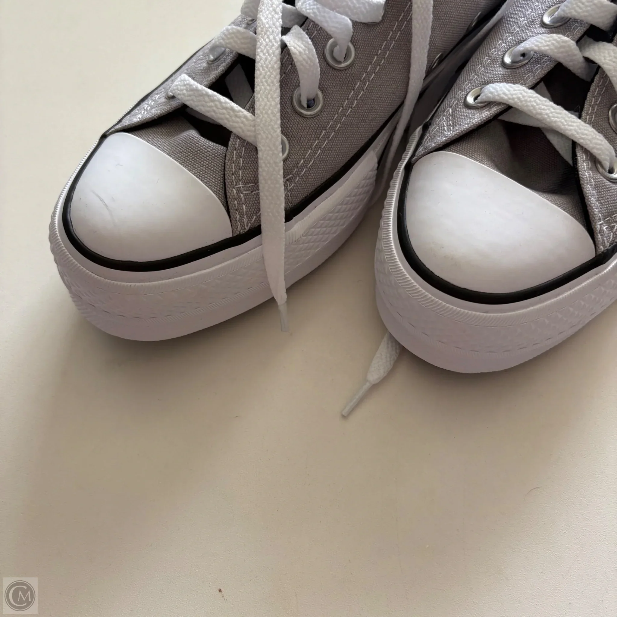 Shoes Athletic By Converse In Grey, Size: 8.5 - Image 3
