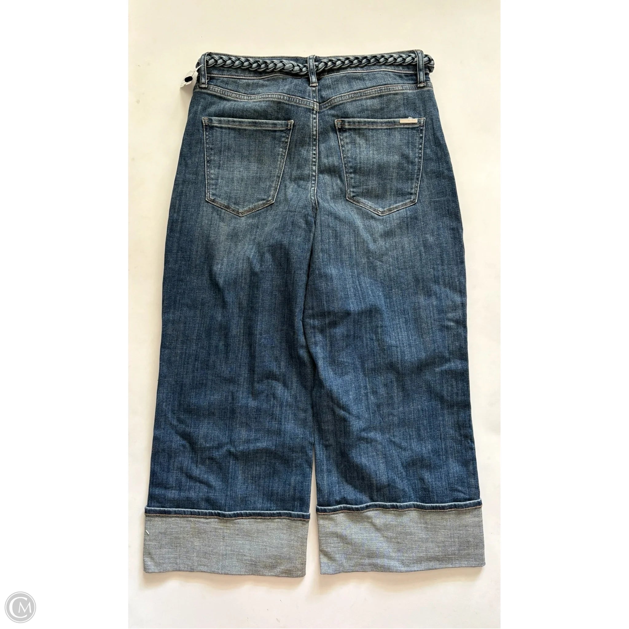 Jeans Cropped By White House Black Market In Blue, Size: 6p - Image 2