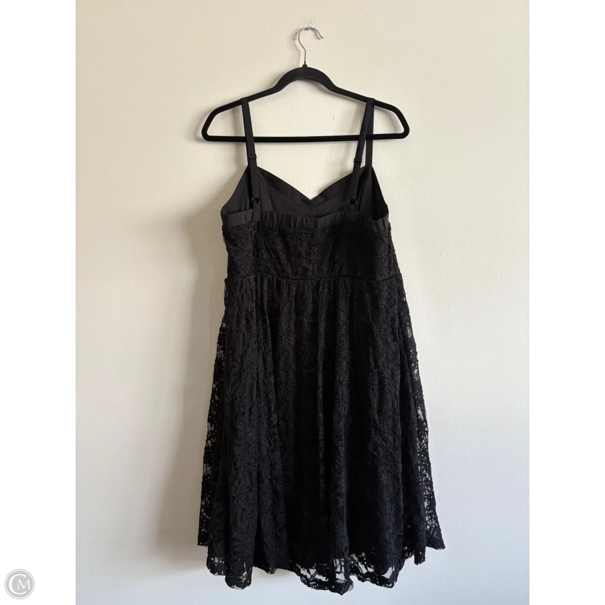 Dress Casual Midi By Torrid In Black, Size: 1x - Image 2