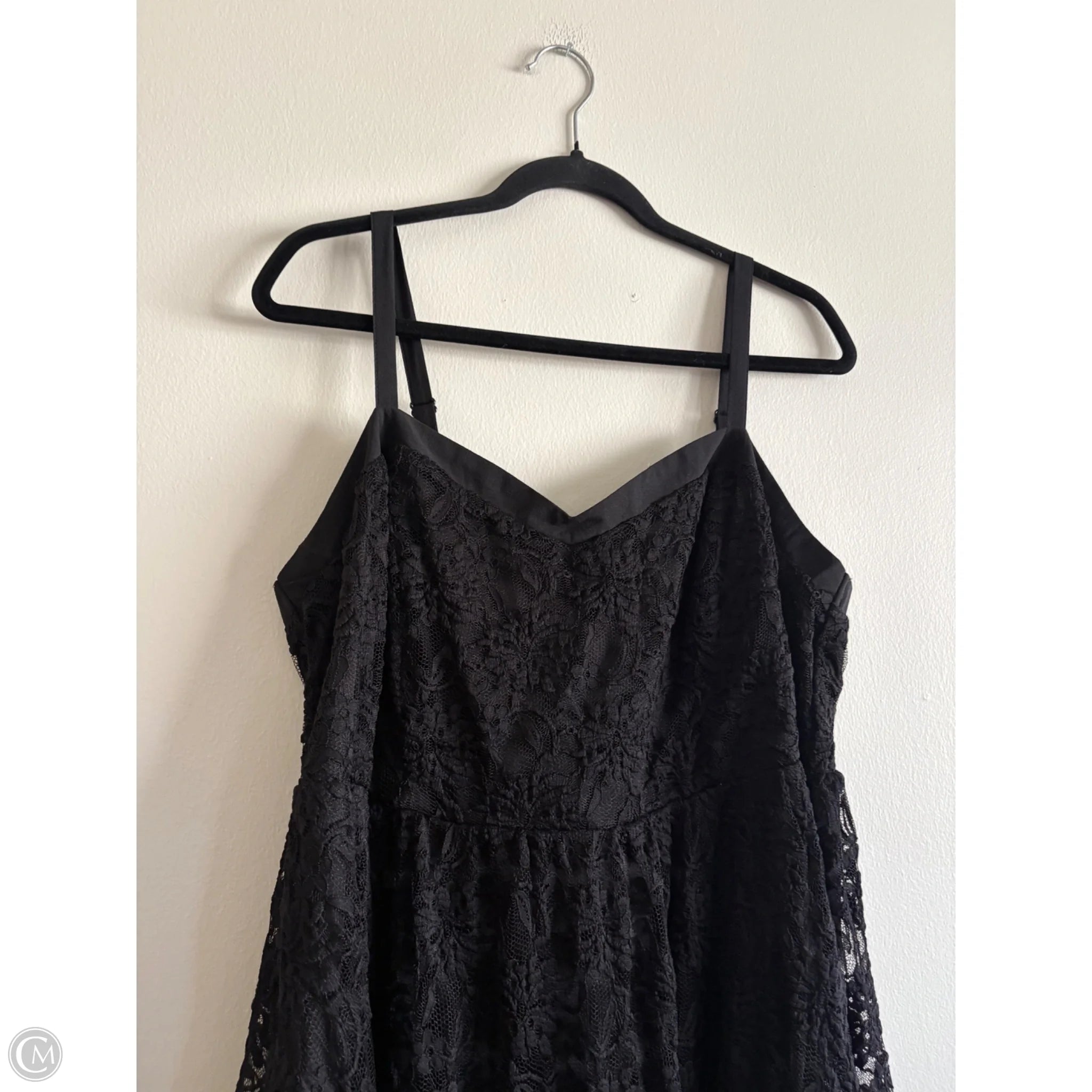 Dress Casual Midi By Torrid In Black, Size: 1x - Image 3