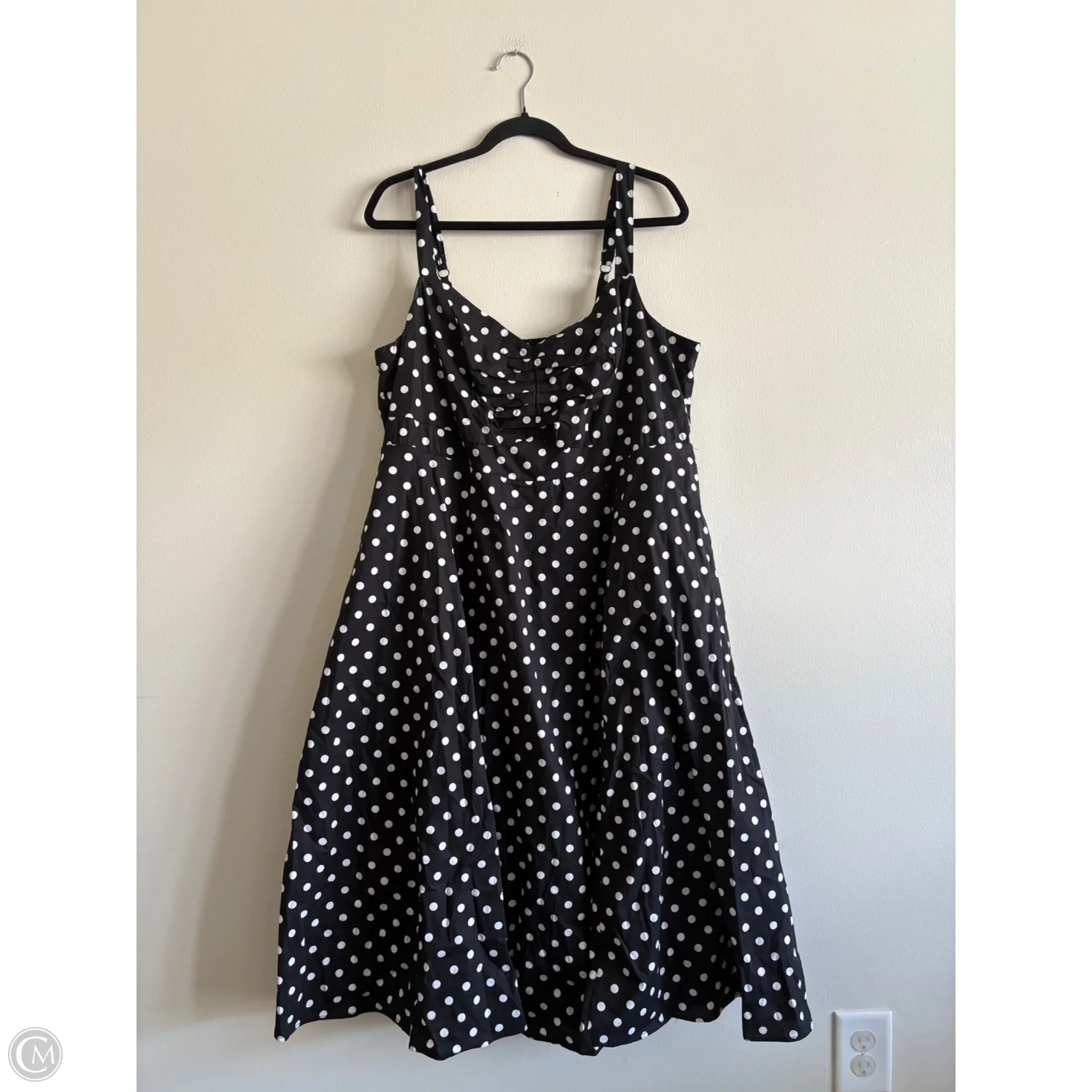 Dress Casual Maxi By Torrid In Polkadot Pattern, Size: 2x - Image 1