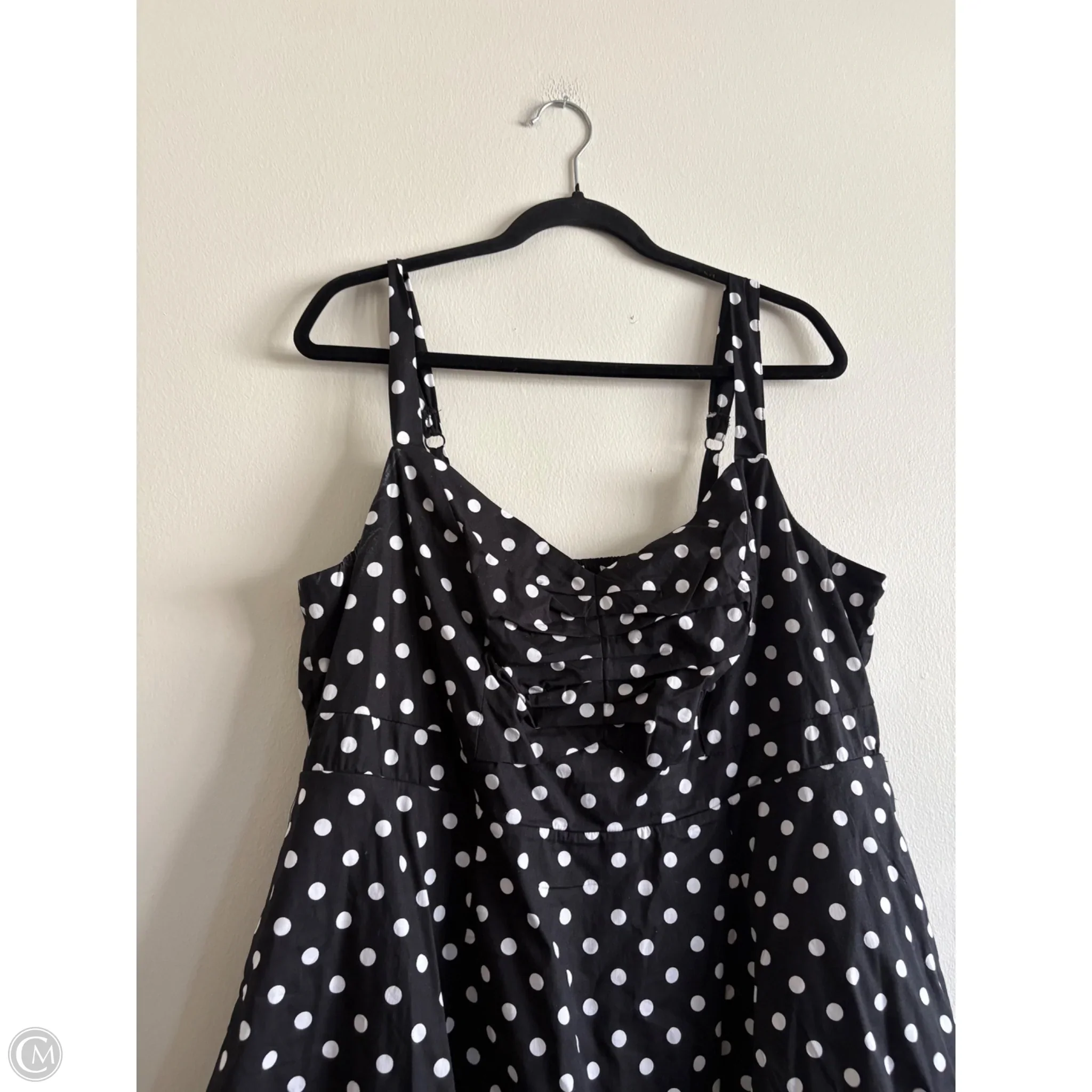 Dress Casual Maxi By Torrid In Polkadot Pattern, Size: 2x - Image 3