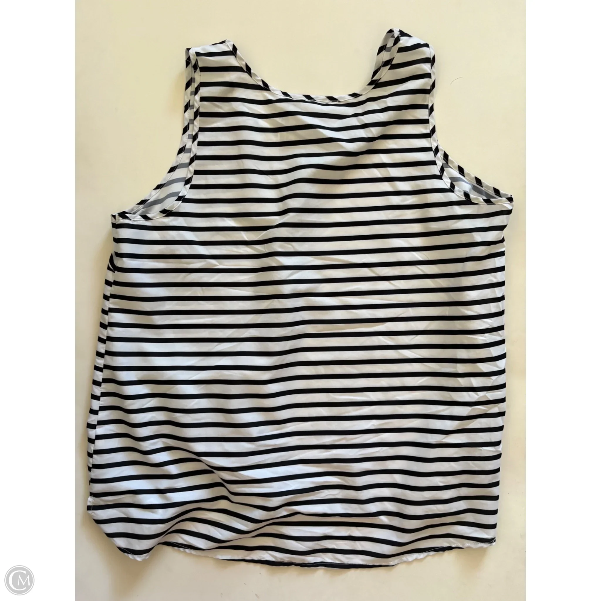 Tank Top By Time And Tru In Striped Pattern, Size: Xl - Image 2