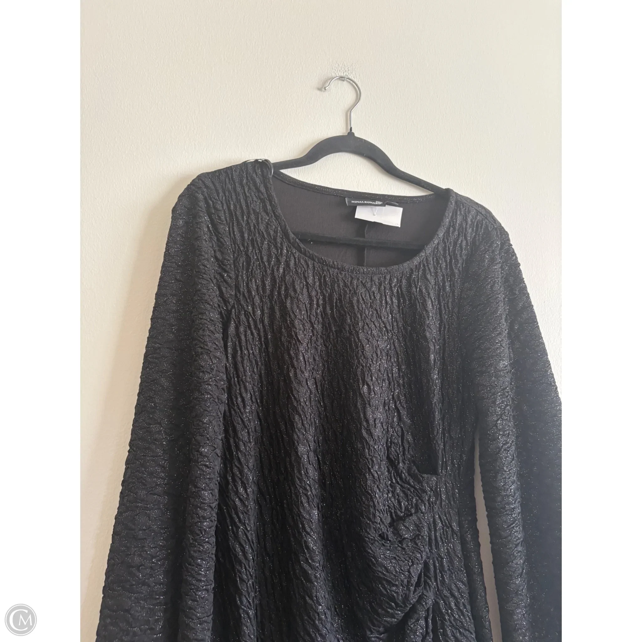 Dress Party Midi By Nina Leonard In Black, Size: M - Image 3