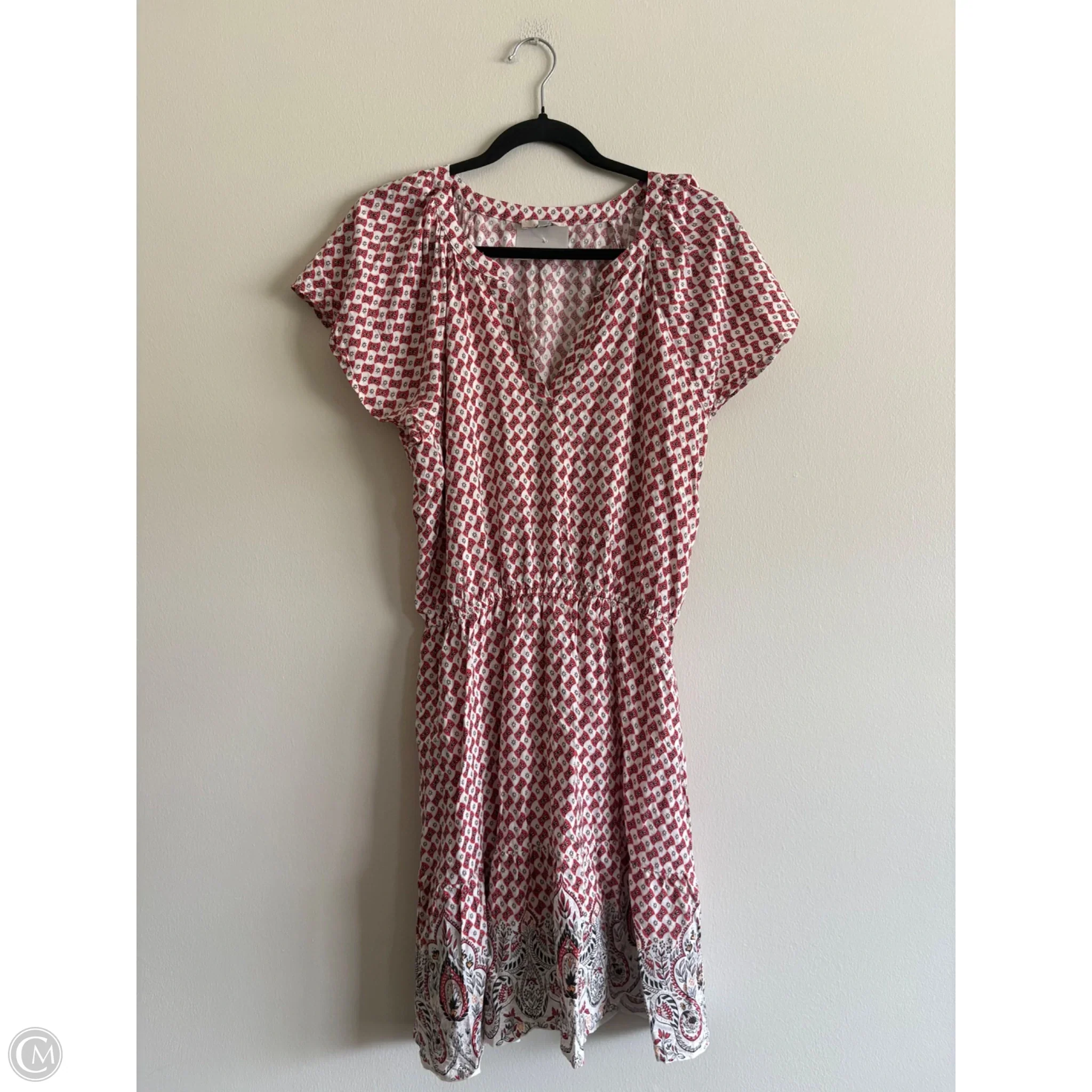 Dress Casual Short By Loft In Red, Size: M - Image 1