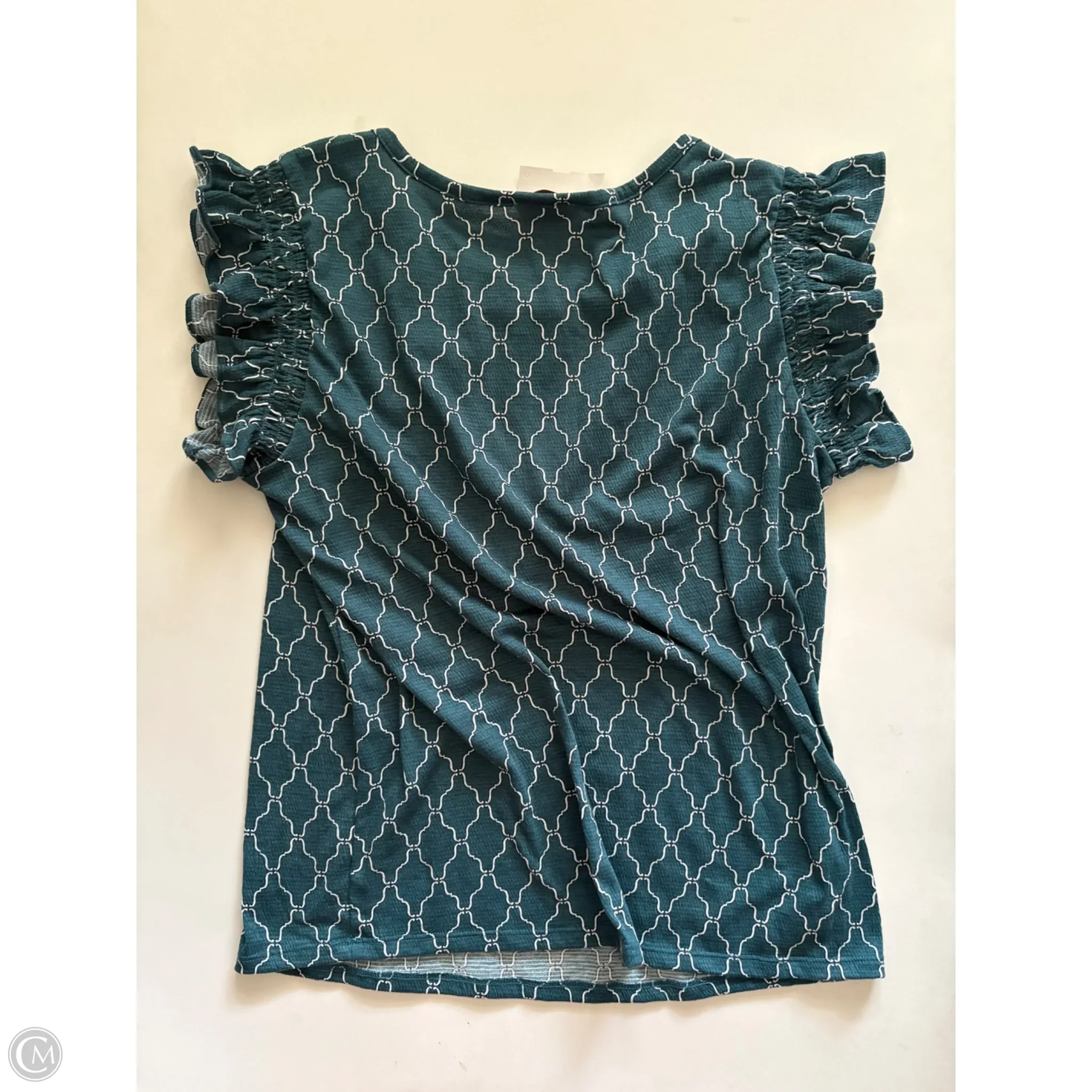 Top Sleeveless By Loft In Green, Size: L - Image 2