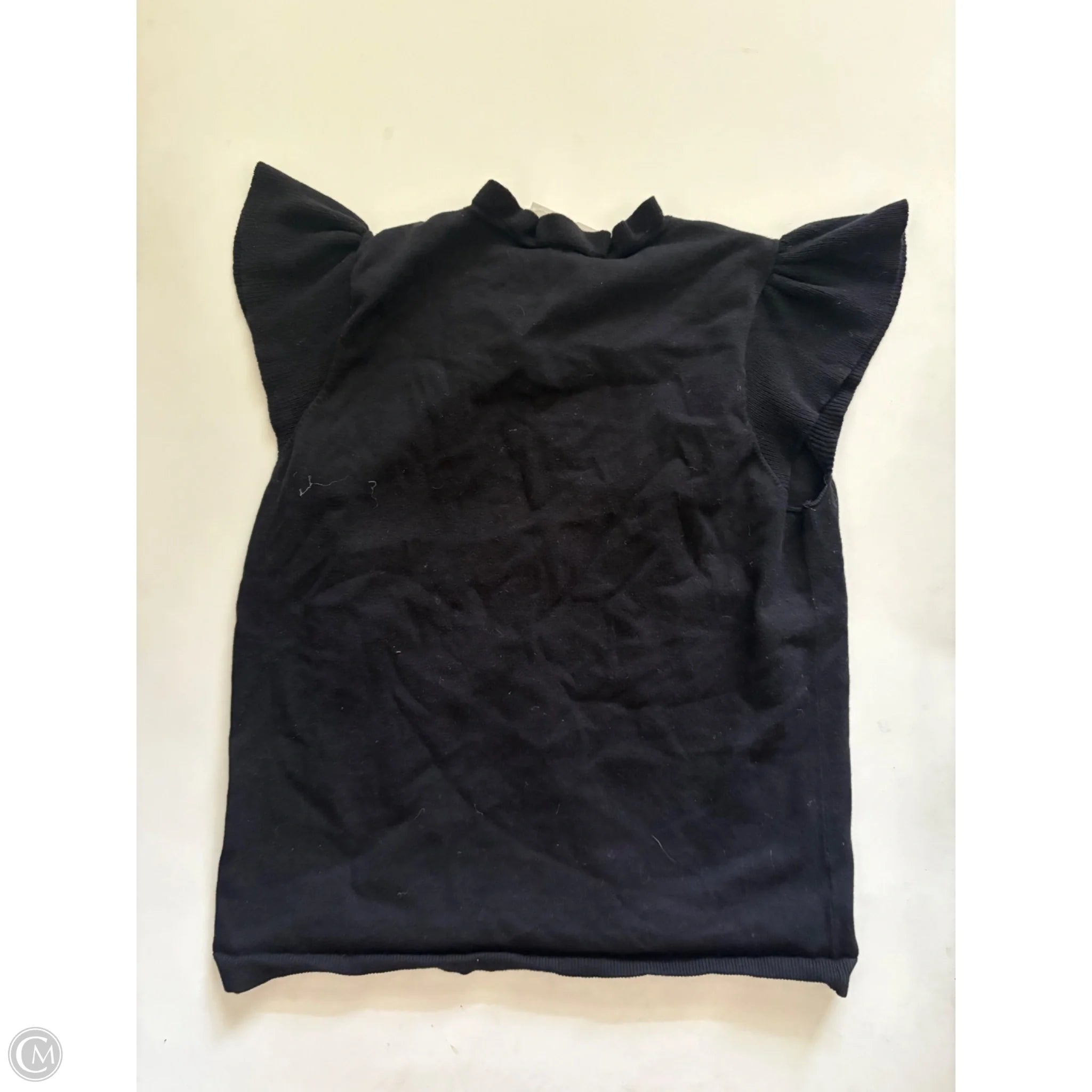 Sweater Short Sleeve By Loft In Black, Size: M - Image 2