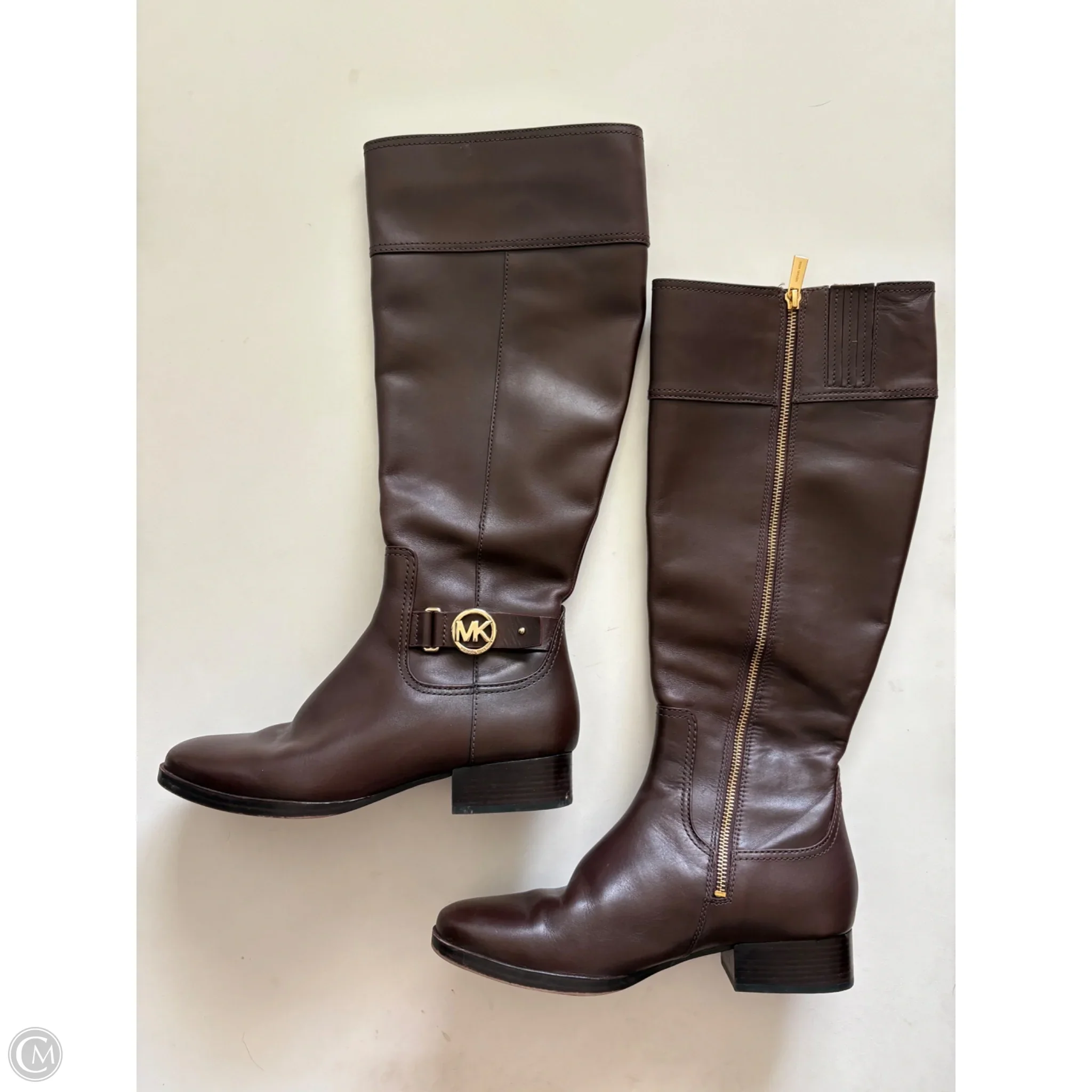 Boots Designer By Michael Kors In Brown, Size: 9 - Image 2