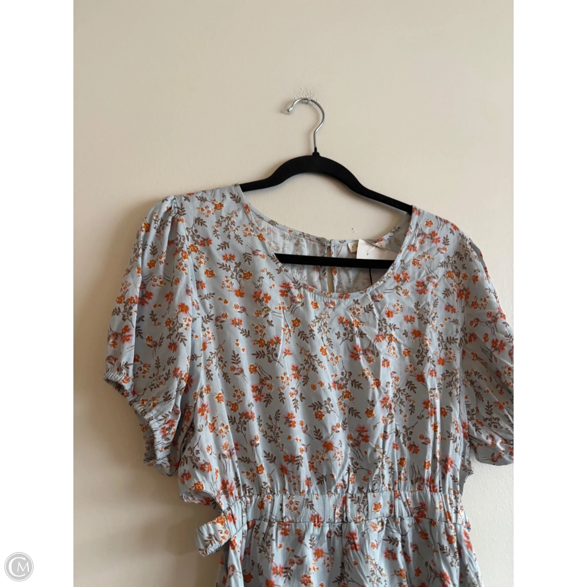Dress Casual Midi By Promesa In Floral Print, Size: L - Image 3