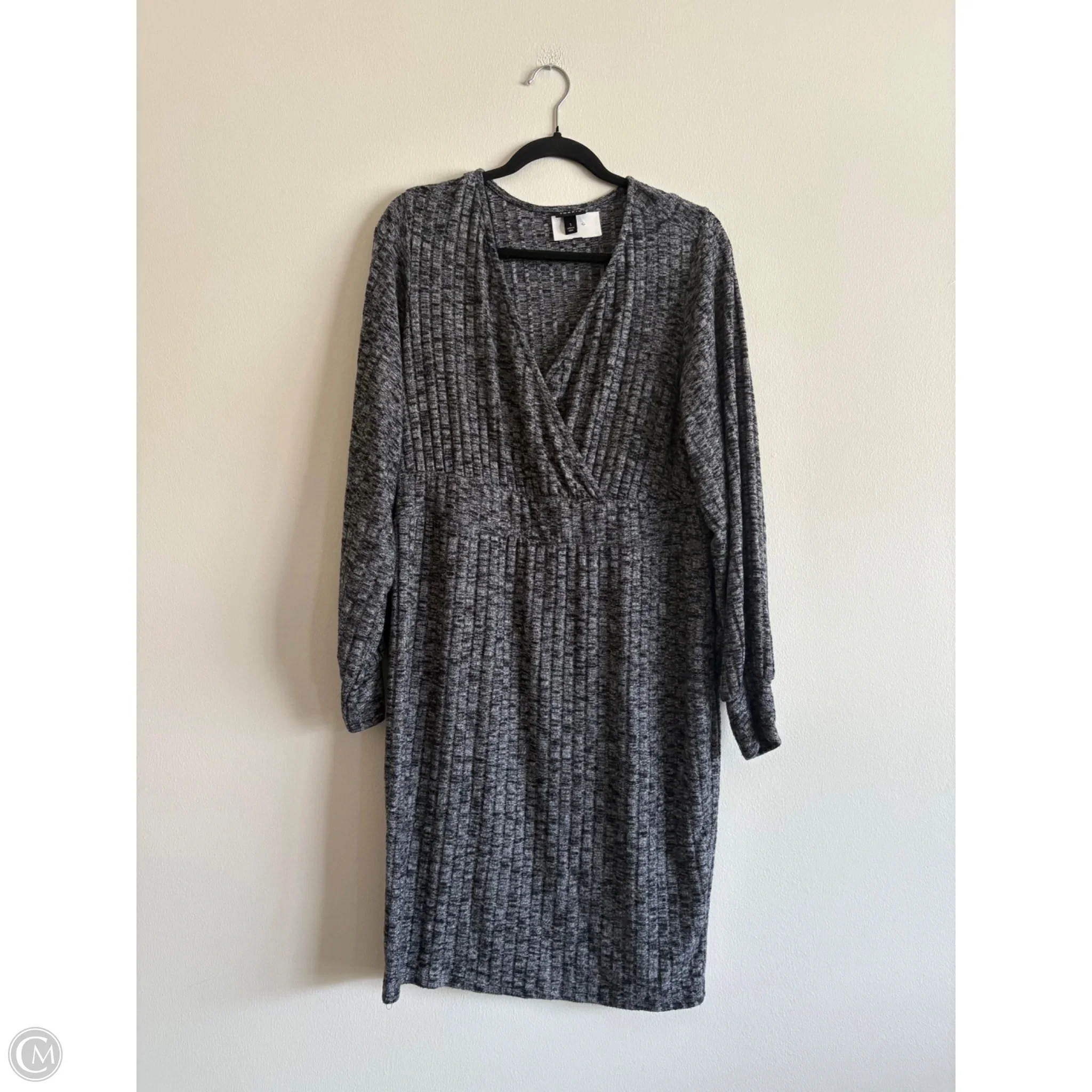 Dress Casual Maxi By Torrid In Grey, Size: 1x - Image 1