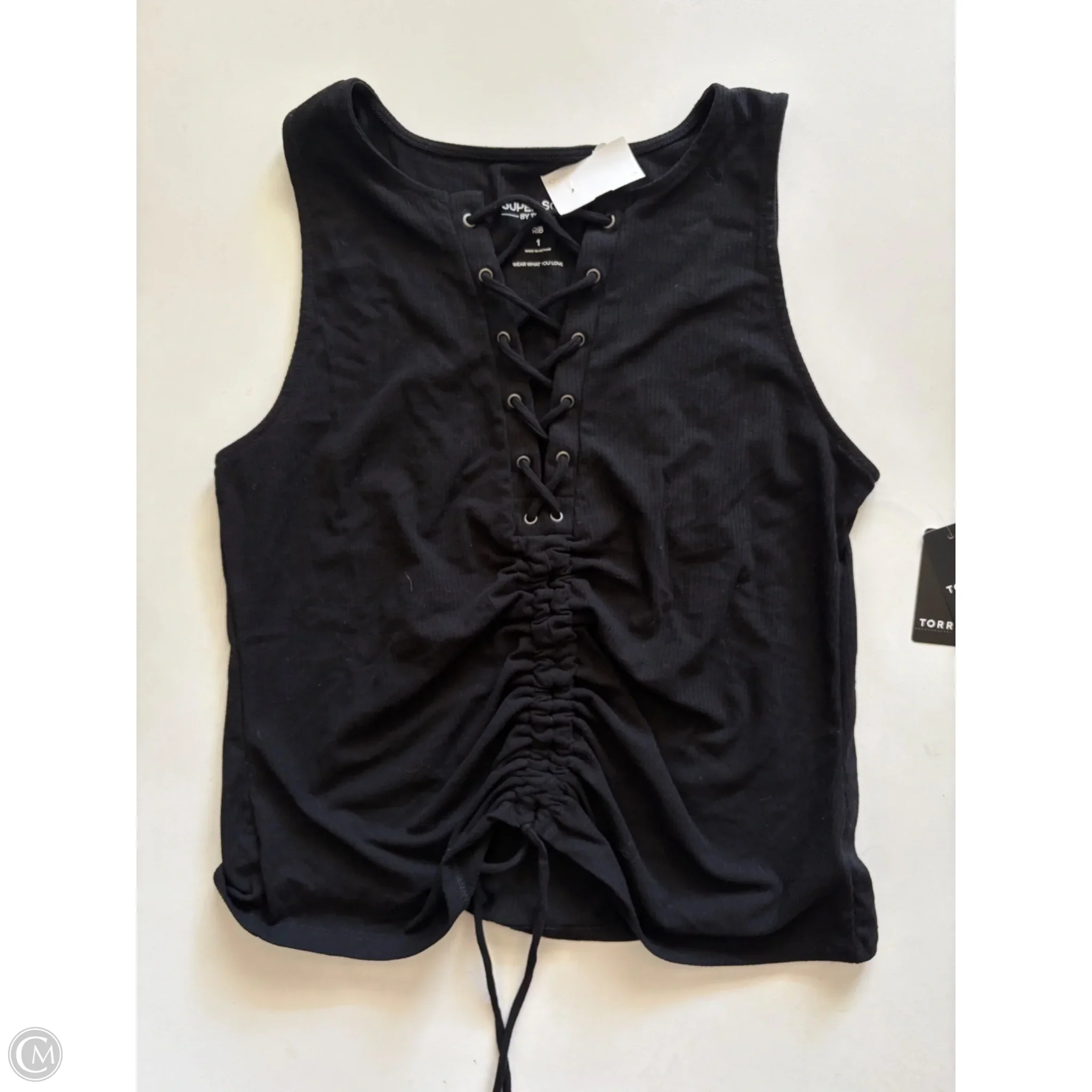 Tank Top By Torrid In Black, Size: 1x - Image 1
