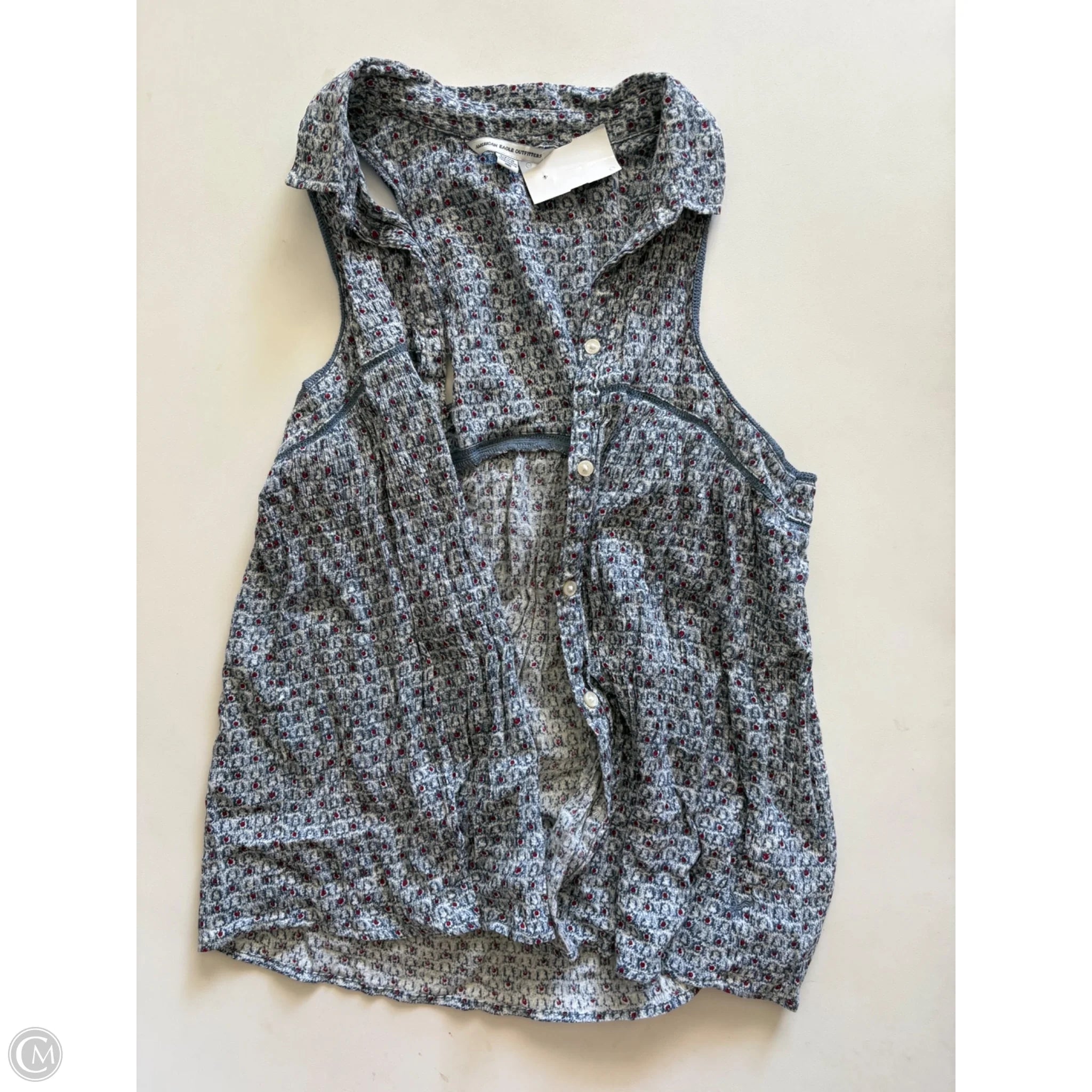 Tank Top By American Eagle In Floral Print, Size: S - Image 1