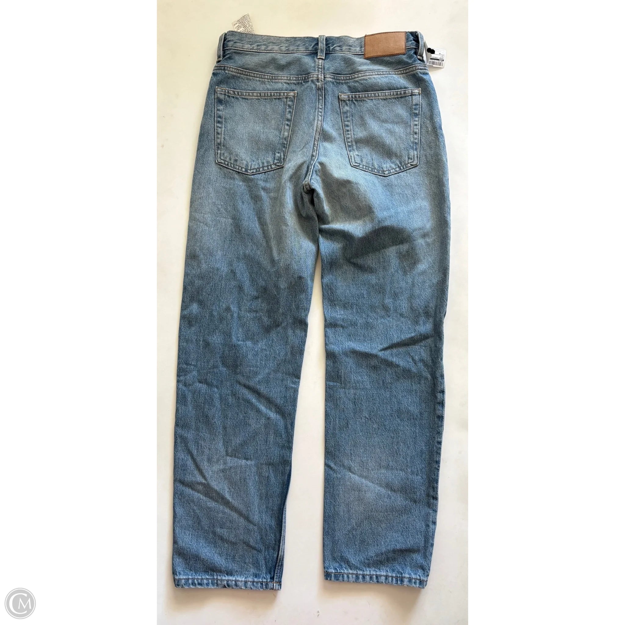 Jeans Straight By Zara In Blue, Size: 10 - Image 2