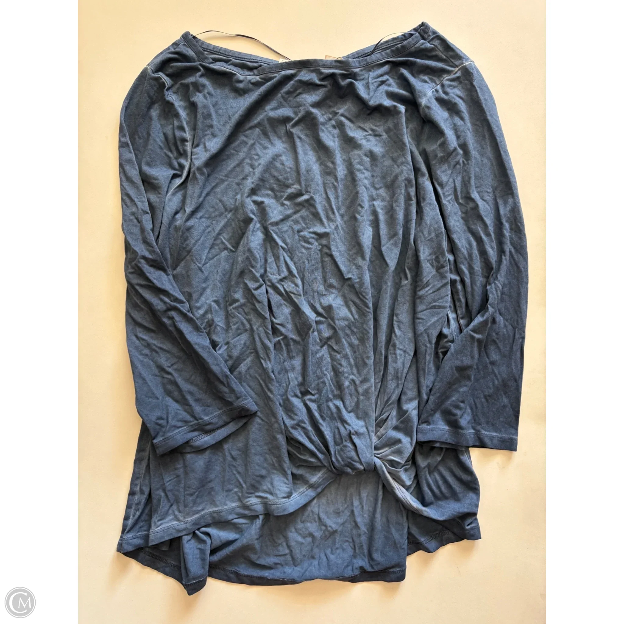 Top Long Sleeve By Cupio In Blue, Size: Xl - Image 1