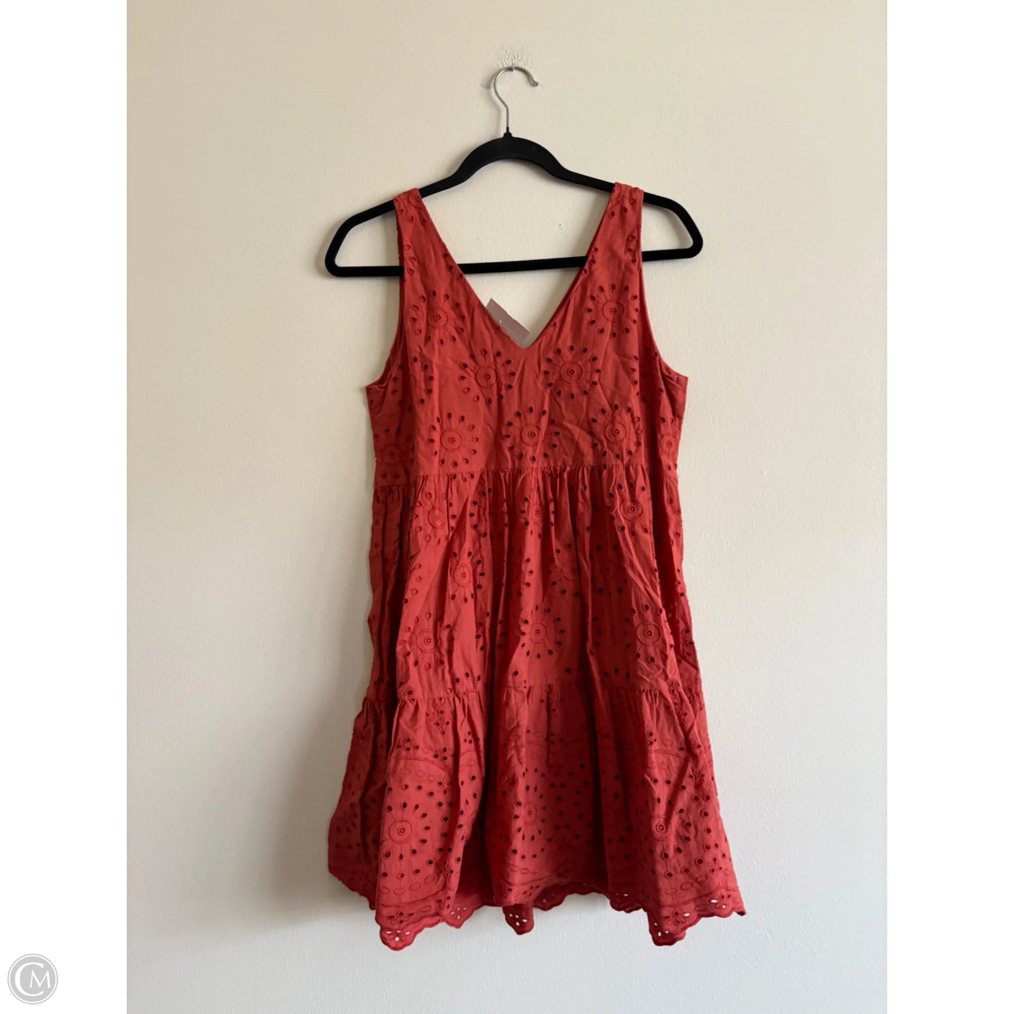 Dress Casual Midi By Loft In Orange, Size: Xs - Image 2