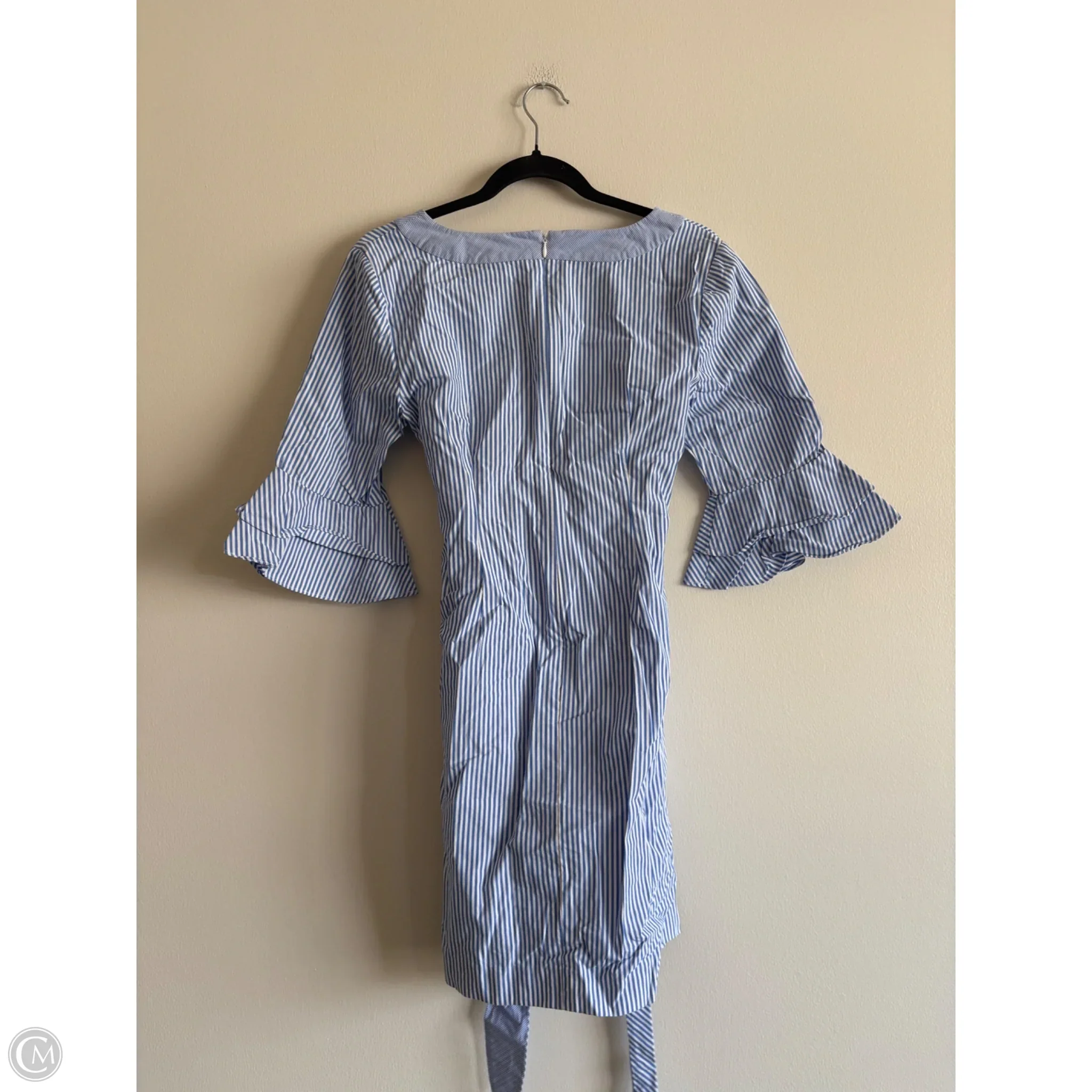 Dress Casual Midi By Talbots In Striped Pattern, Size: 6p - Image 2