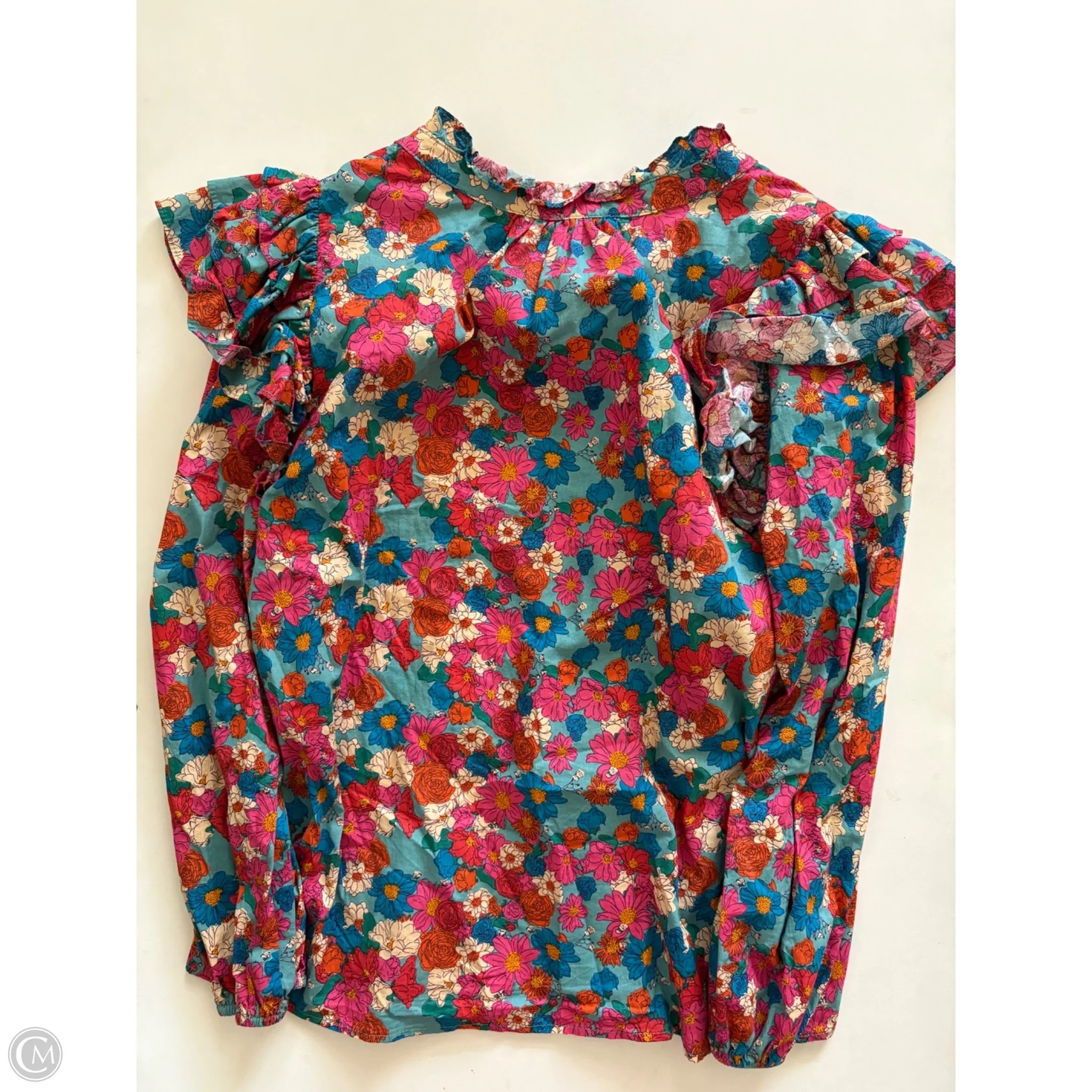 Top Long Sleeve By Jodifl In Multi-colored, Size: L - Image 2