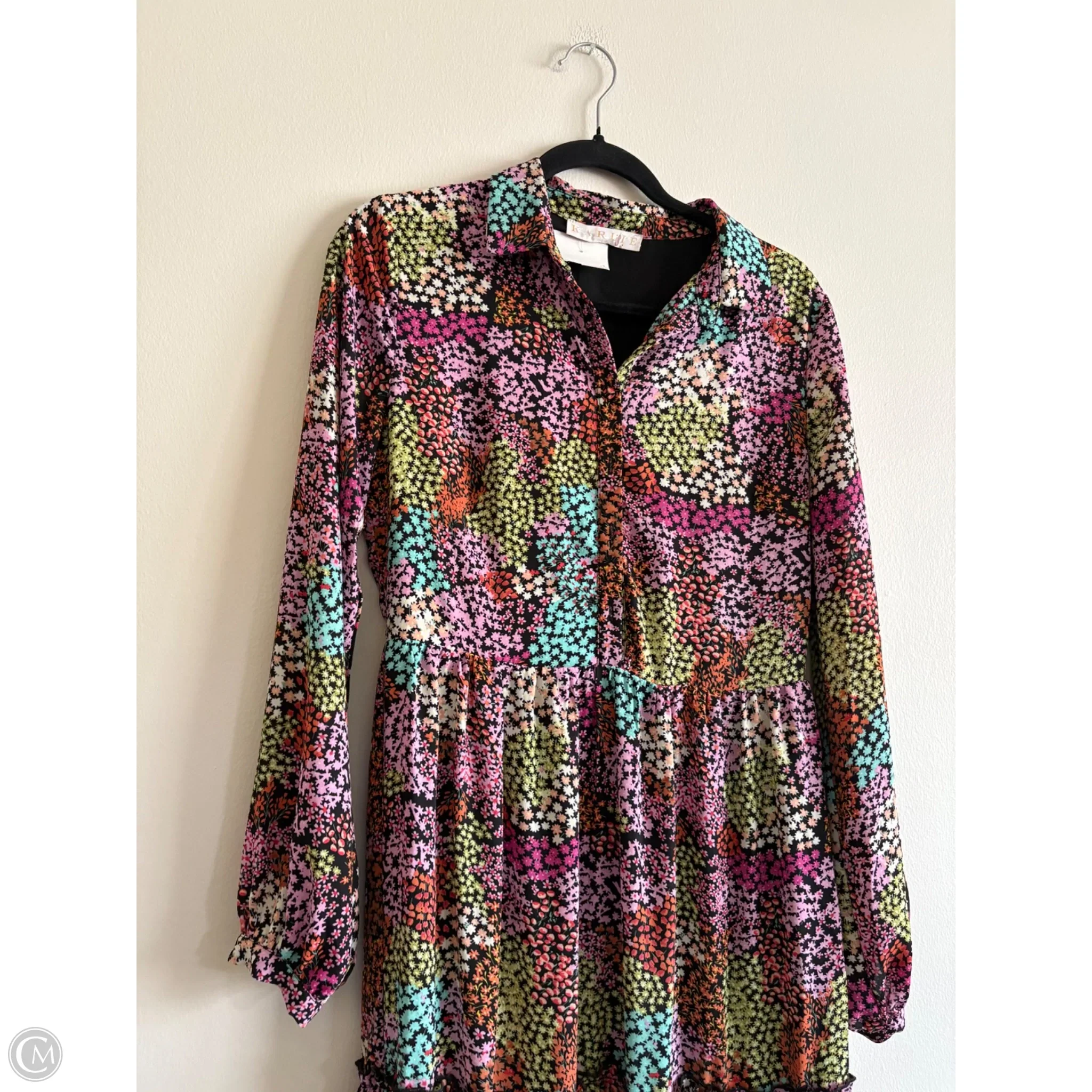 Dress Casual Maxi By Karlie In Floral Print, Size: M - Image 3