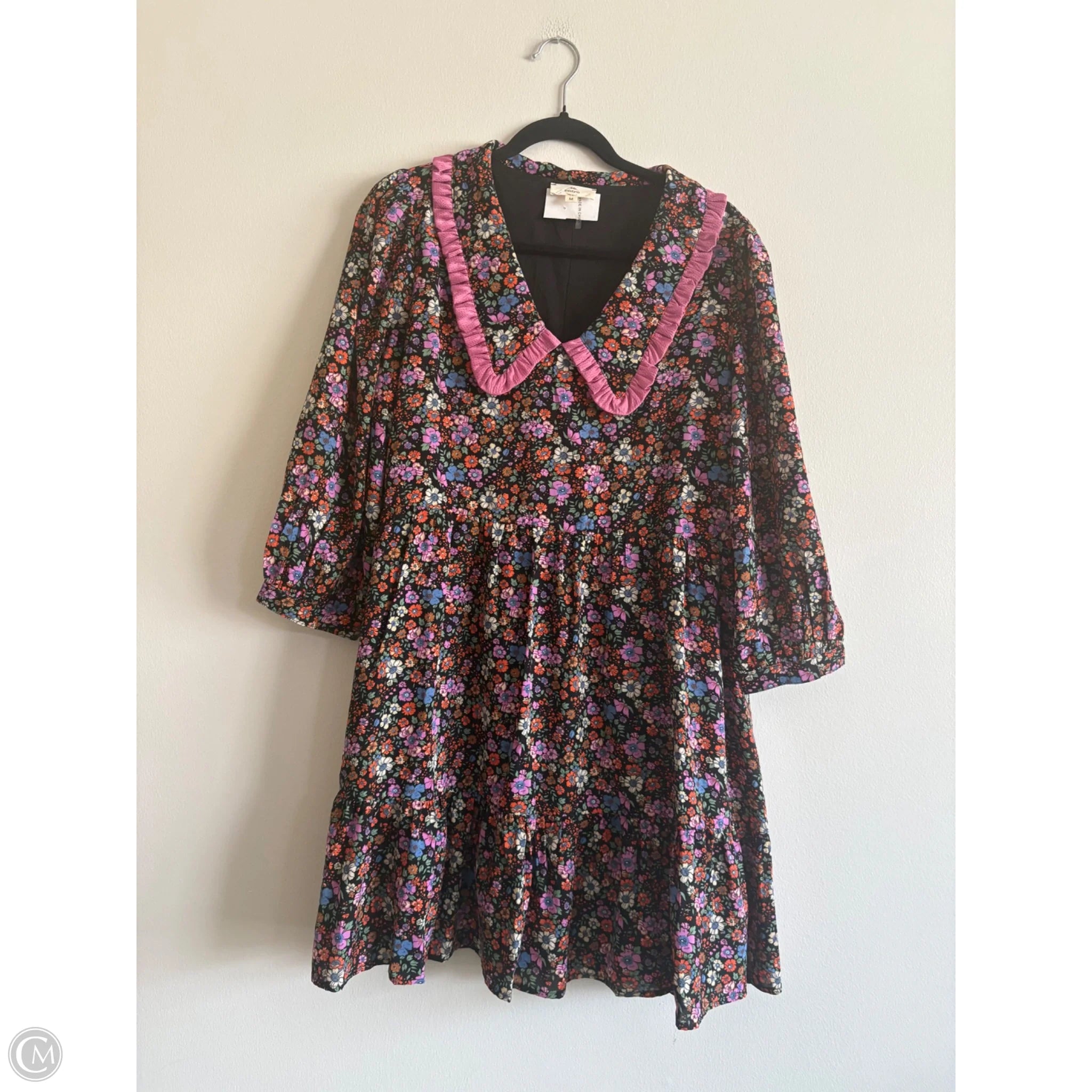 Dress Casual Short By Entro In Floral Print, Size: M - Image 1