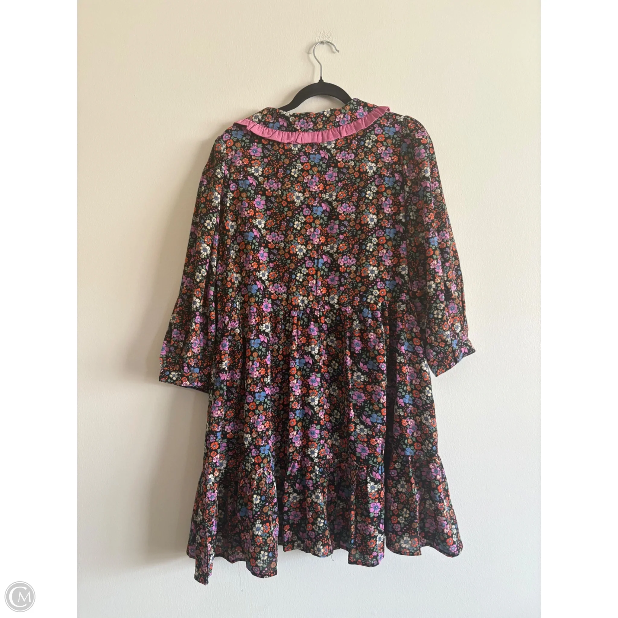 Dress Casual Short By Entro In Floral Print, Size: M - Image 2
