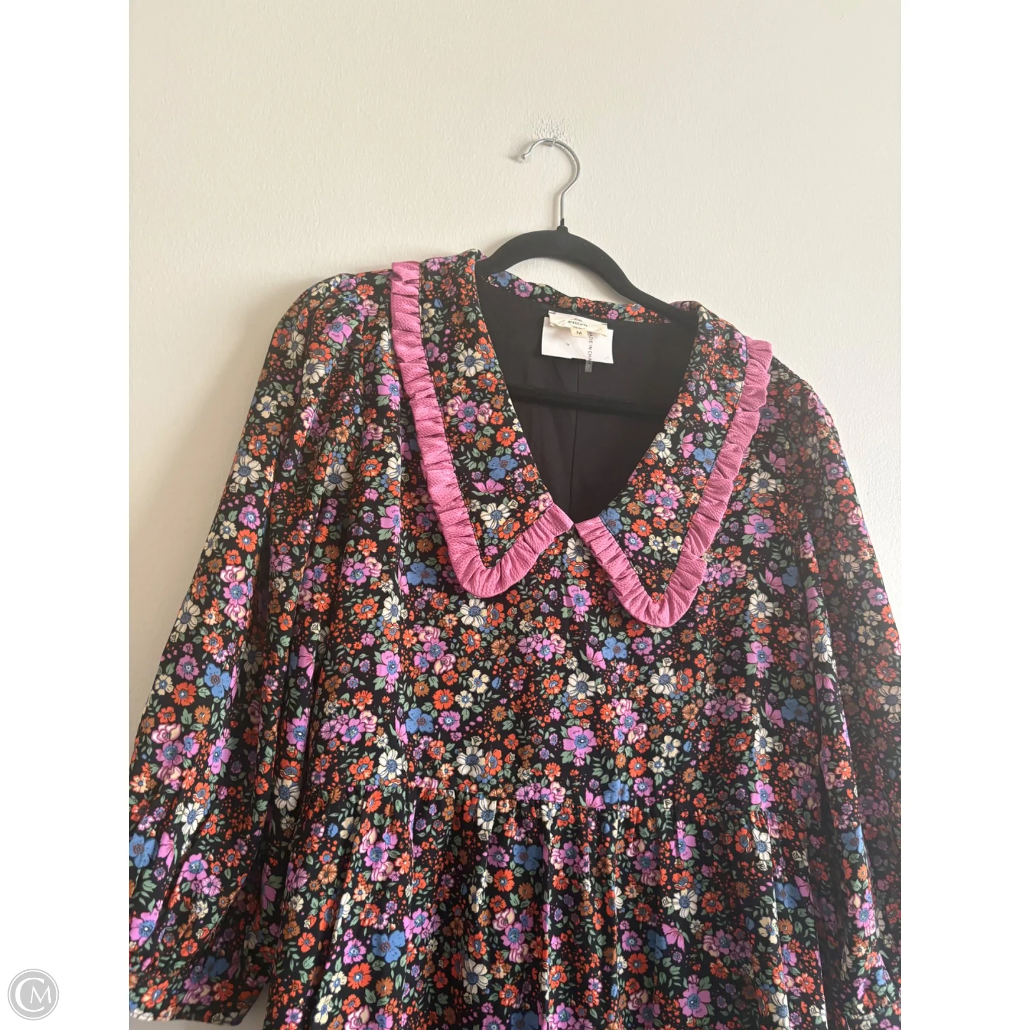 Dress Casual Short By Entro In Floral Print, Size: M - Image 3