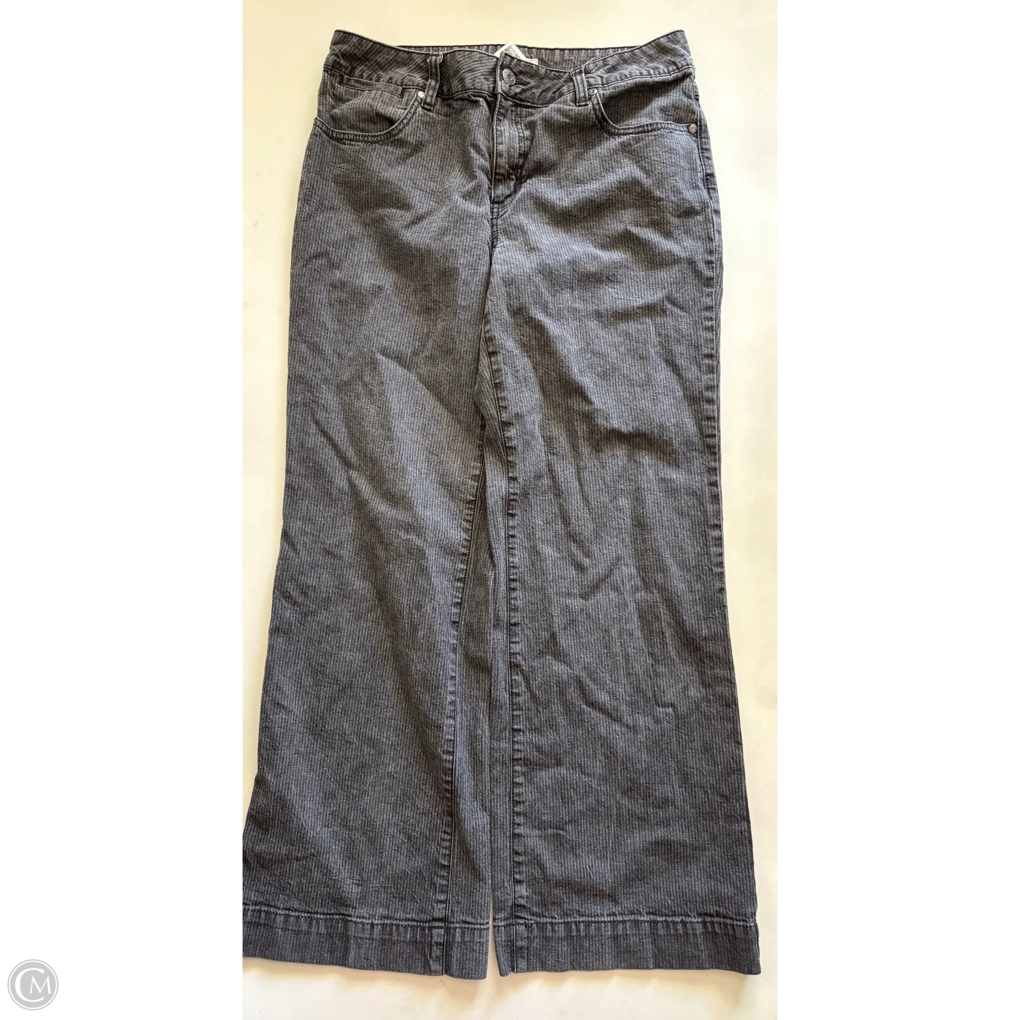 Jeans Wide Leg By Cato In Black, Size: 14 - Image 1