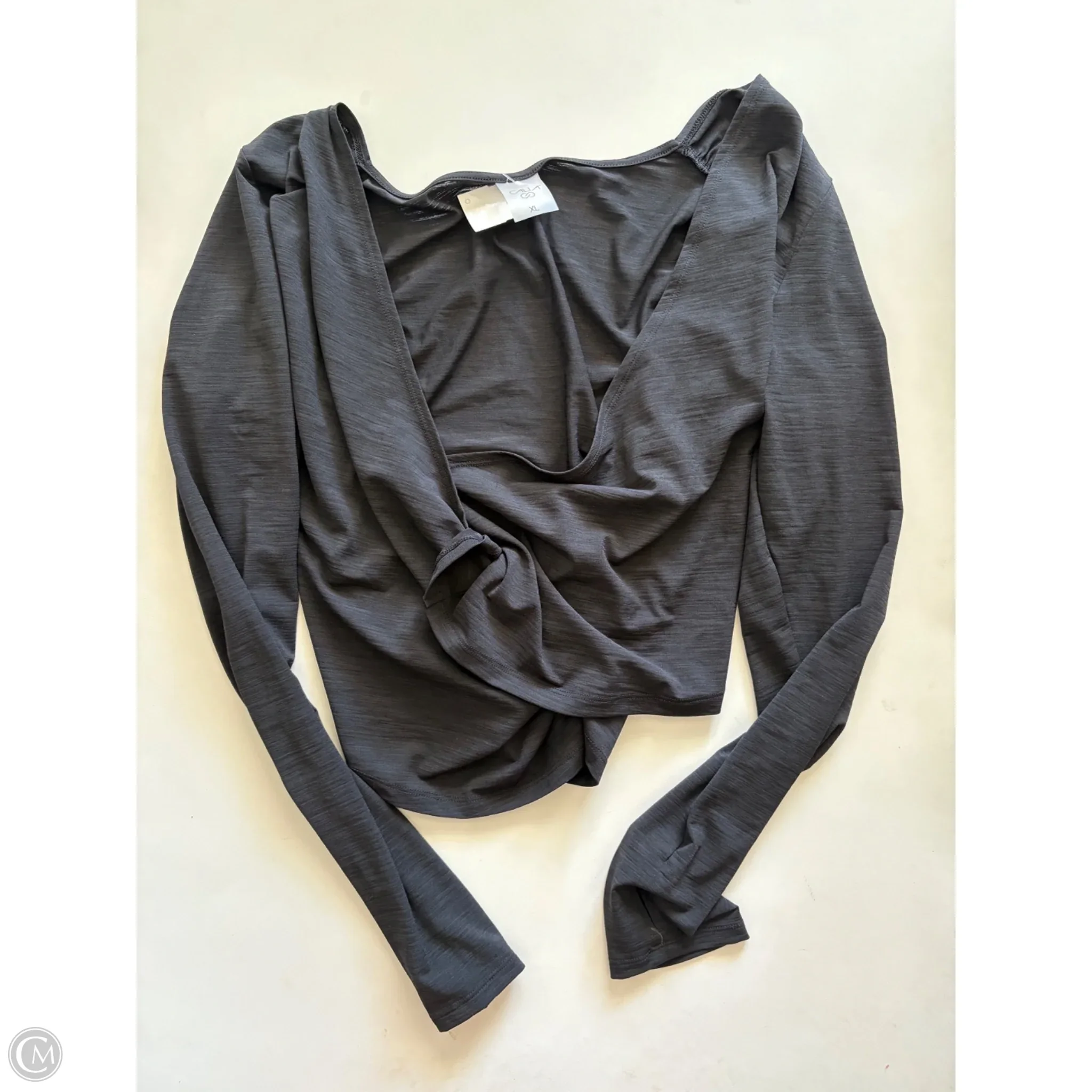 Blouse Long Sleeve By Calia In Black, Size: Xl - Image 1