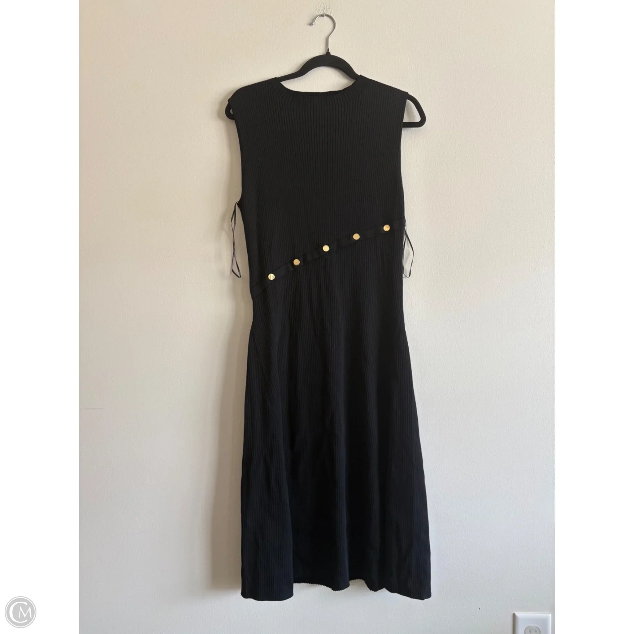 Dress Casual Maxi By Inc In Black, Size: Xlp - Image 1