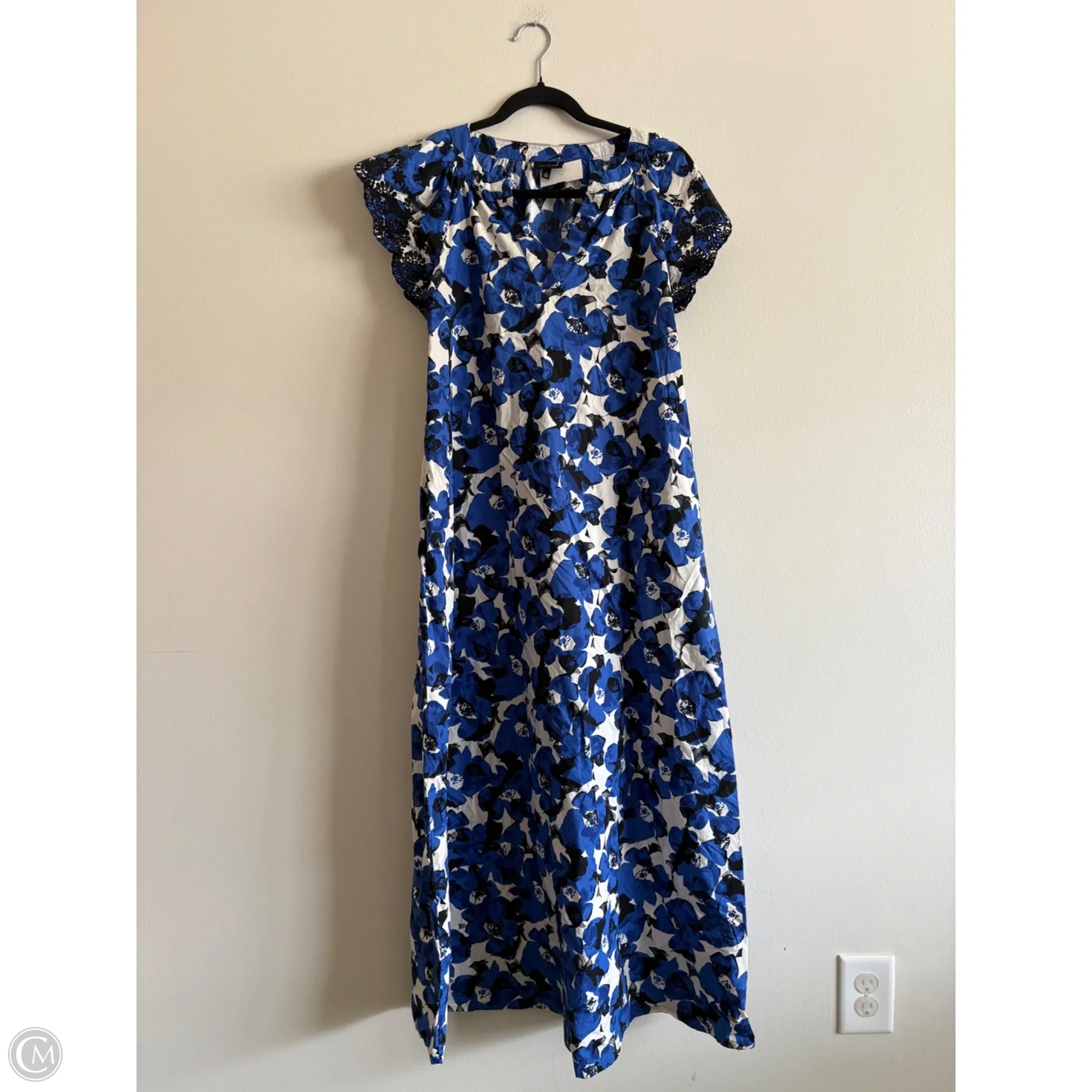 Dress Casual Maxi By Who What Wear In Blue, Size: S - Image 1