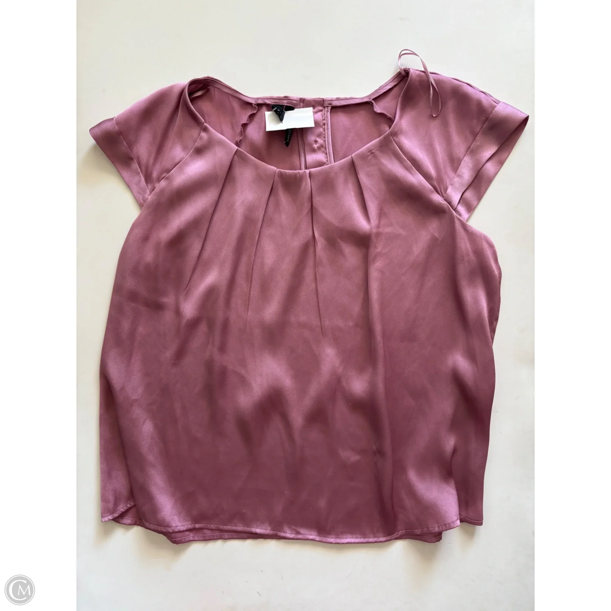 Blouse Sleeveless By Mng In Pink, Size: L - Image 1